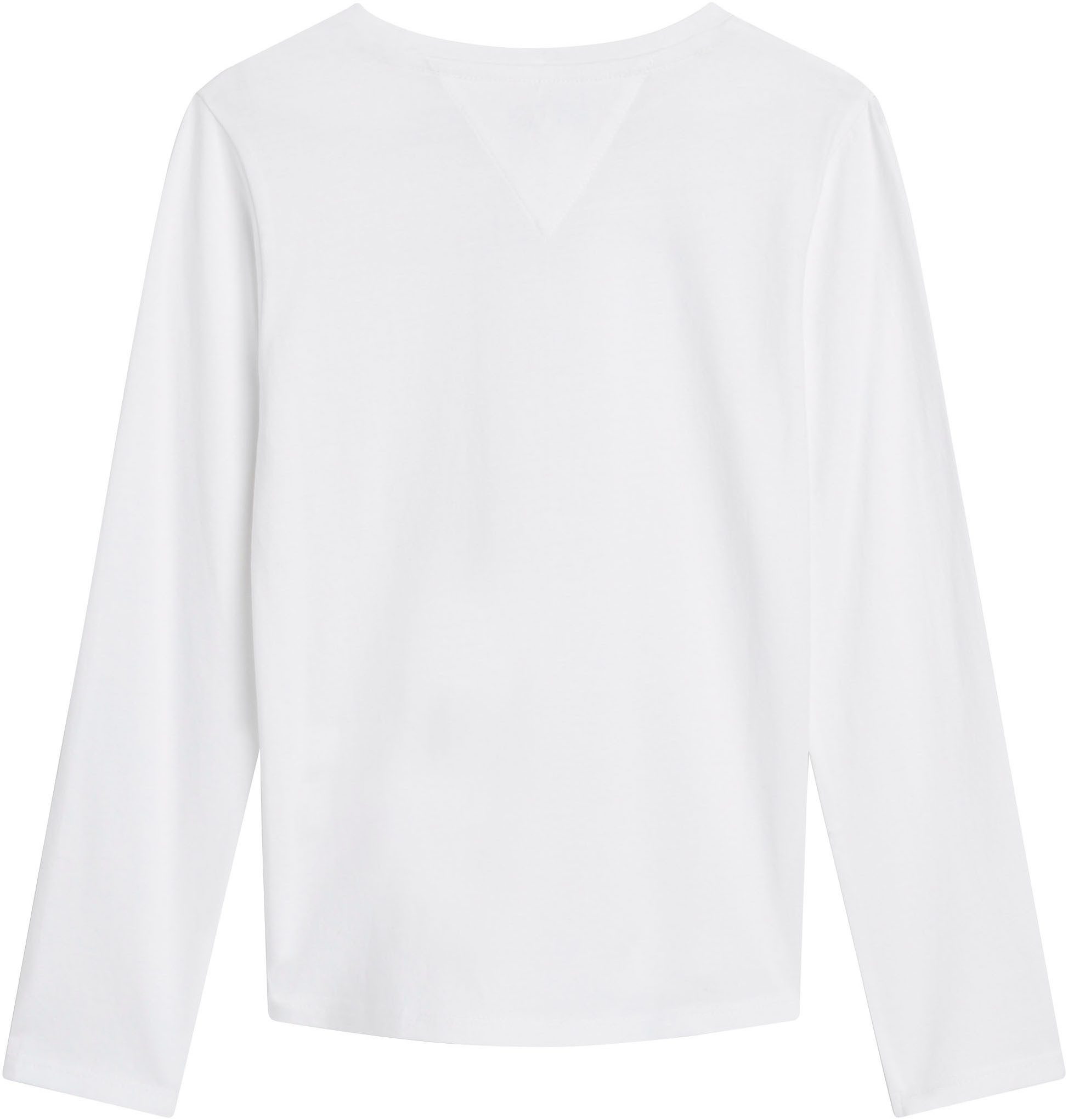 Tommy Hilfiger Shirt met lange mouwen ESSENTIAL TEE L/S met tommy hilfiger-logo-opschrift