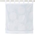my home vouwgordijn belem transparant, voile, polyester (1 stuk) wit
