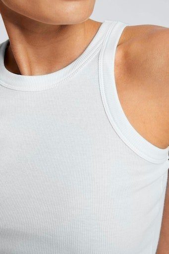 Rich & Royal Geribde tanktop in ribstructuur