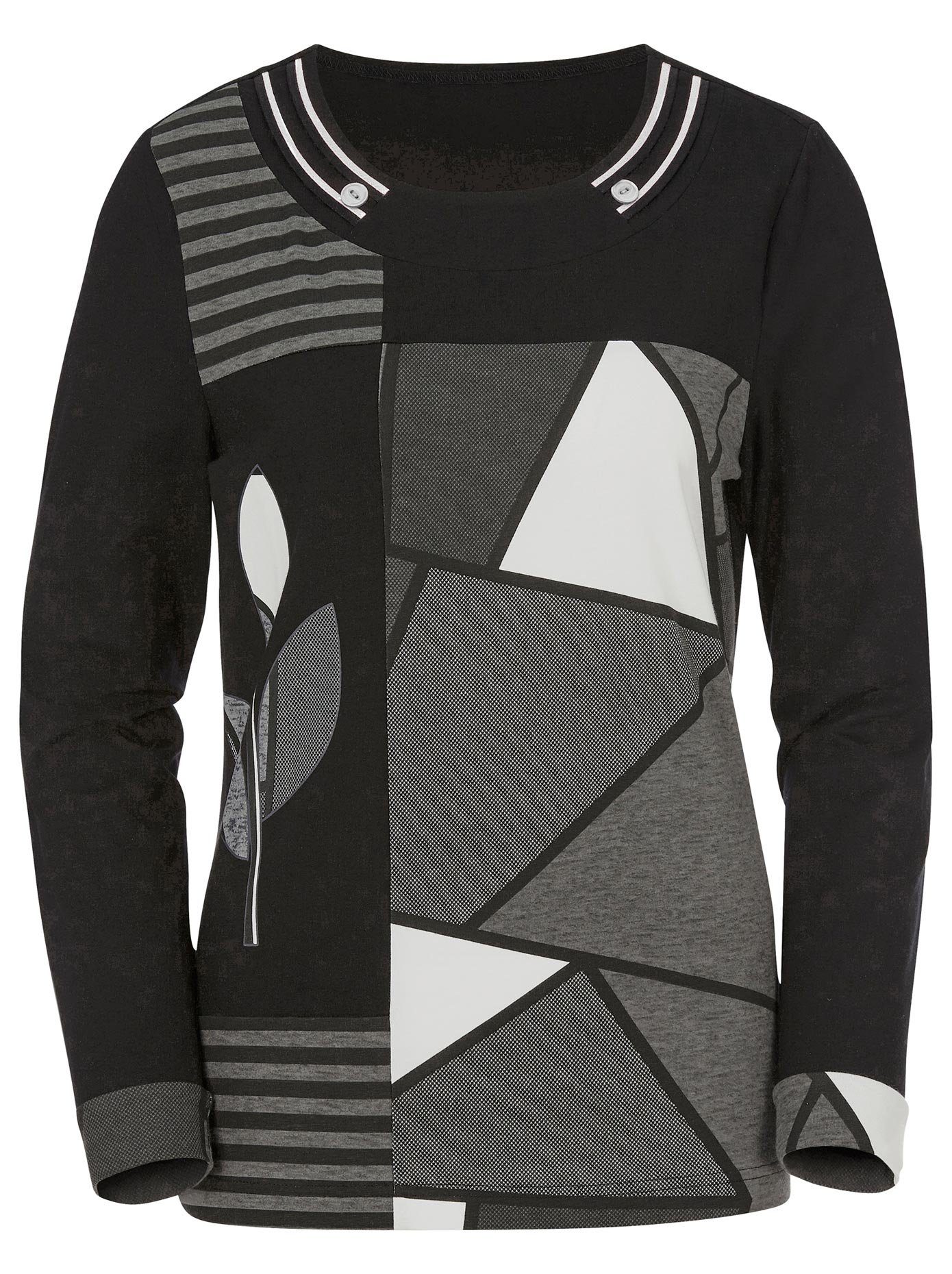 Classic Basics Shirt met ronde hals Shirt (1-delig)
