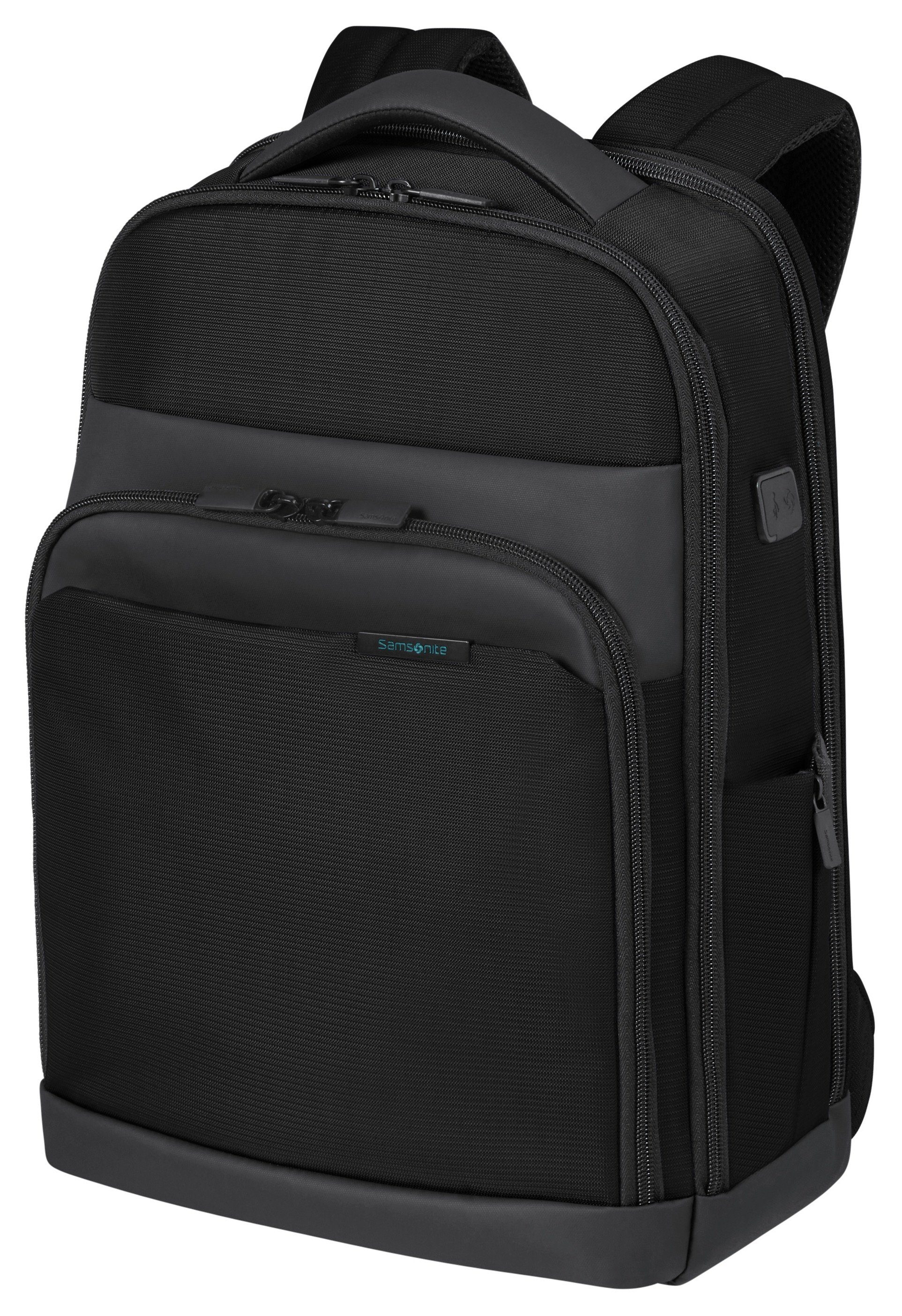 Samsonite Laptoprugzak MYSIGHT 14,1 Vrijetijds rugzak, schoolrugzak, werk rugzak USB-poort unisex aktetassen & laptoptassen maat - zwart