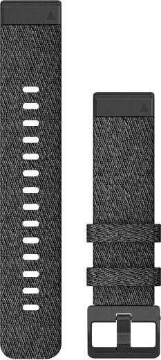 Garmin Quickfit 20MM Nylon Horlogeband Fenix 5s en 6s Zwart