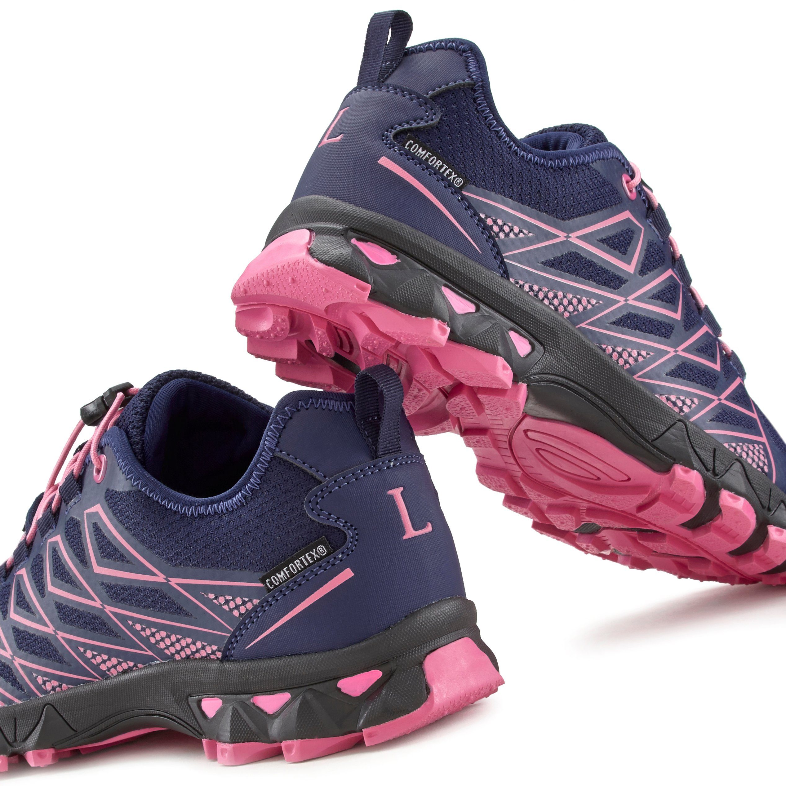 active by Lascana Sneakers Trekkingschoen, Outdoor, waterafstotend membraan, elastische vetersluiting