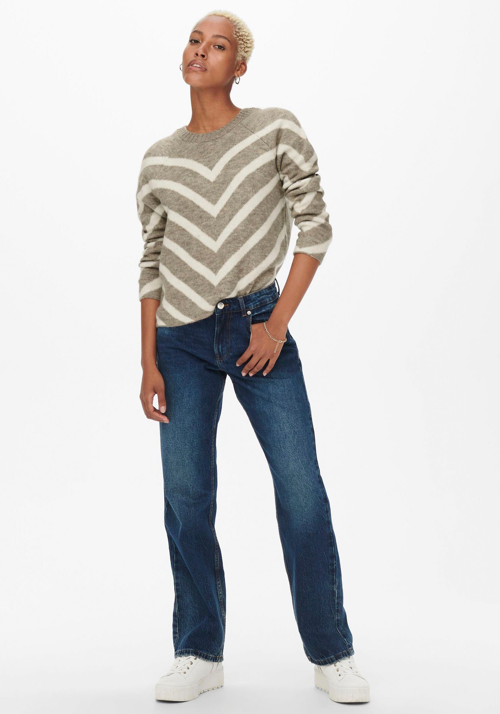 Only Gebreide trui ONLELIZA L/S PULLOVER KNT NOOS