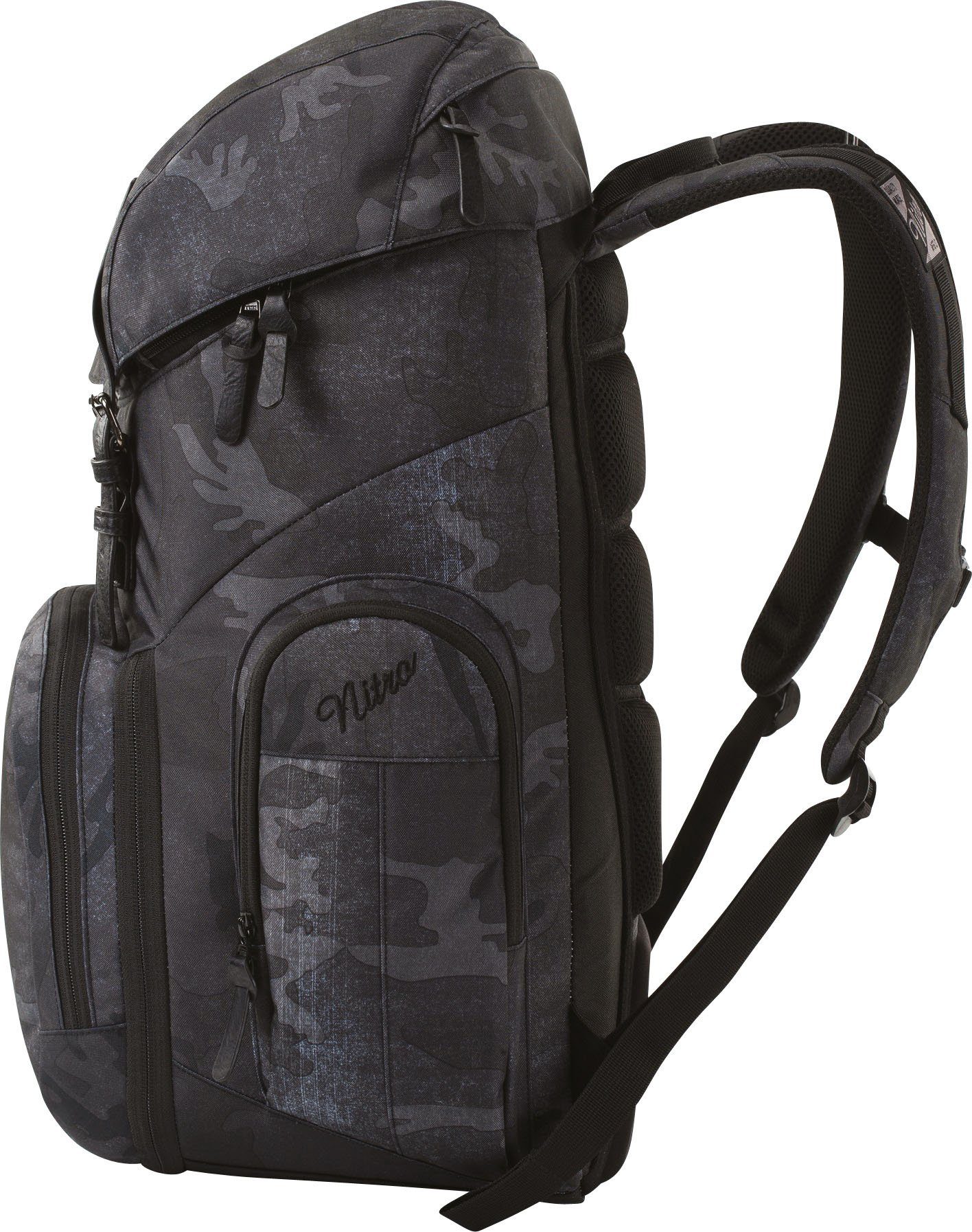 NITRO Laptoprugzak Weekendtas Reiserugzak met laptopvak, schoolrugzak, wanderrugzak