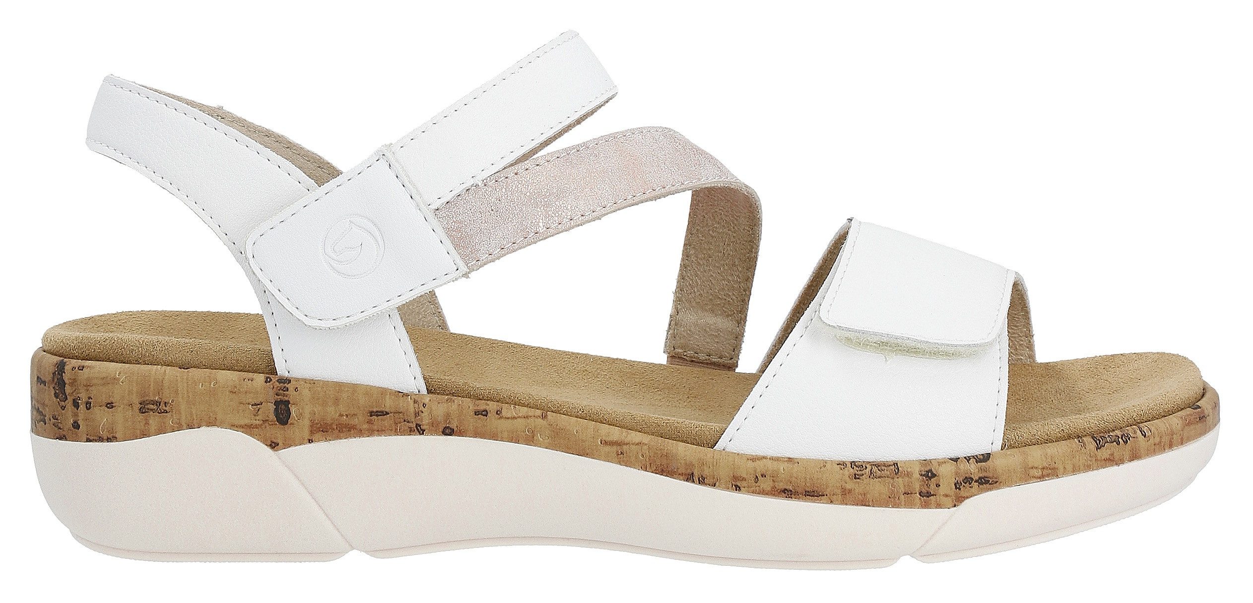 Remonte Sleehaksandaaltjes , zomer schoen, klittenbandschoen, riemchensandaal met zachte binnenzool