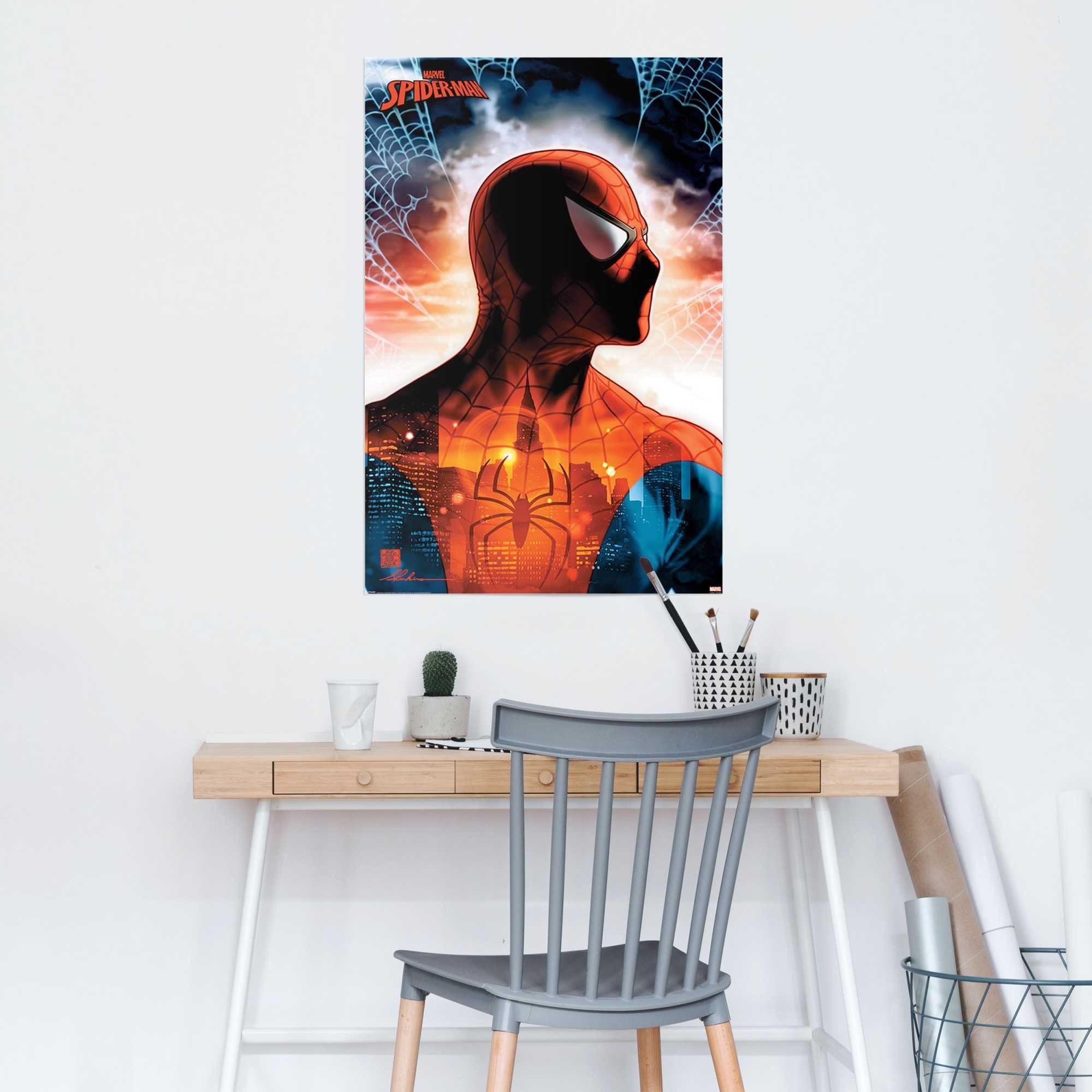 Reinders! Poster Spiderman - protector of the city