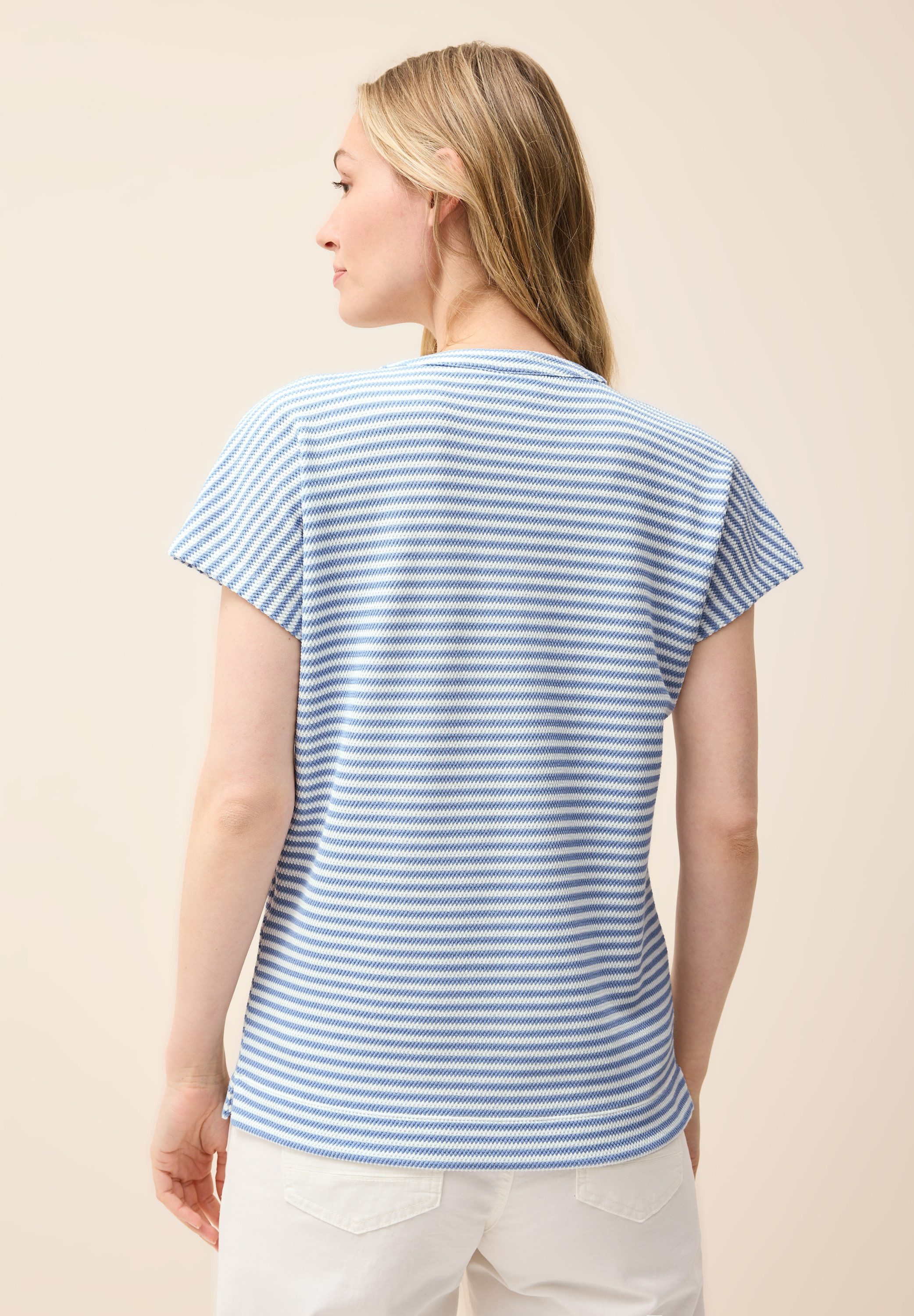 Cecil Shirt met V-hals