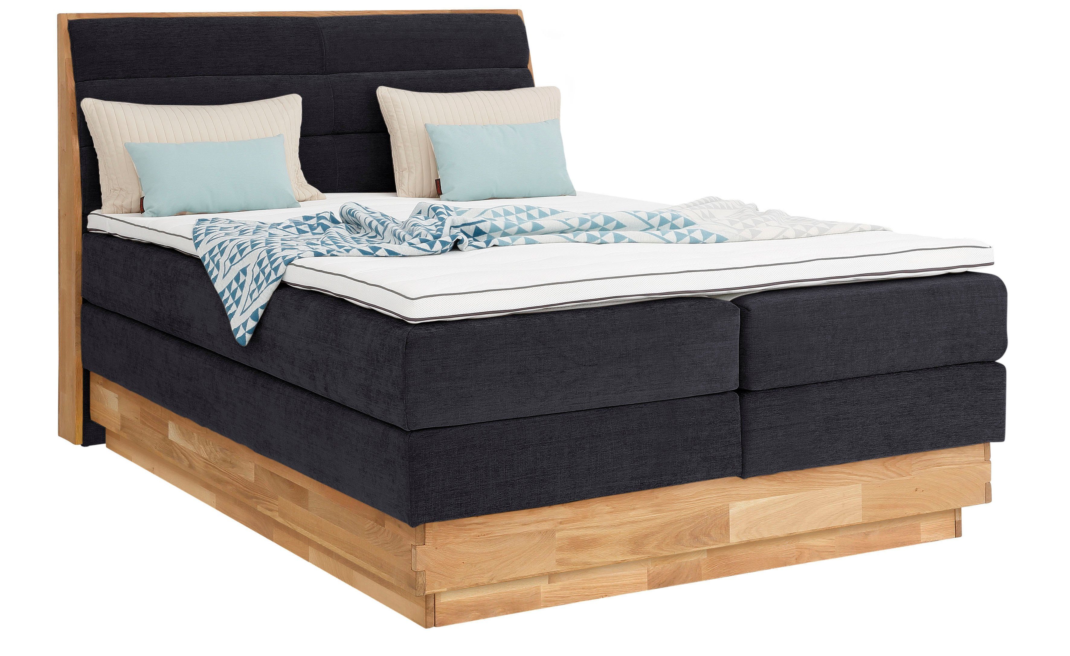 OTTO products Boxspring JENNA zonder ledverlichting, met gecertificeerde, gerecyclede overtrekstoffen