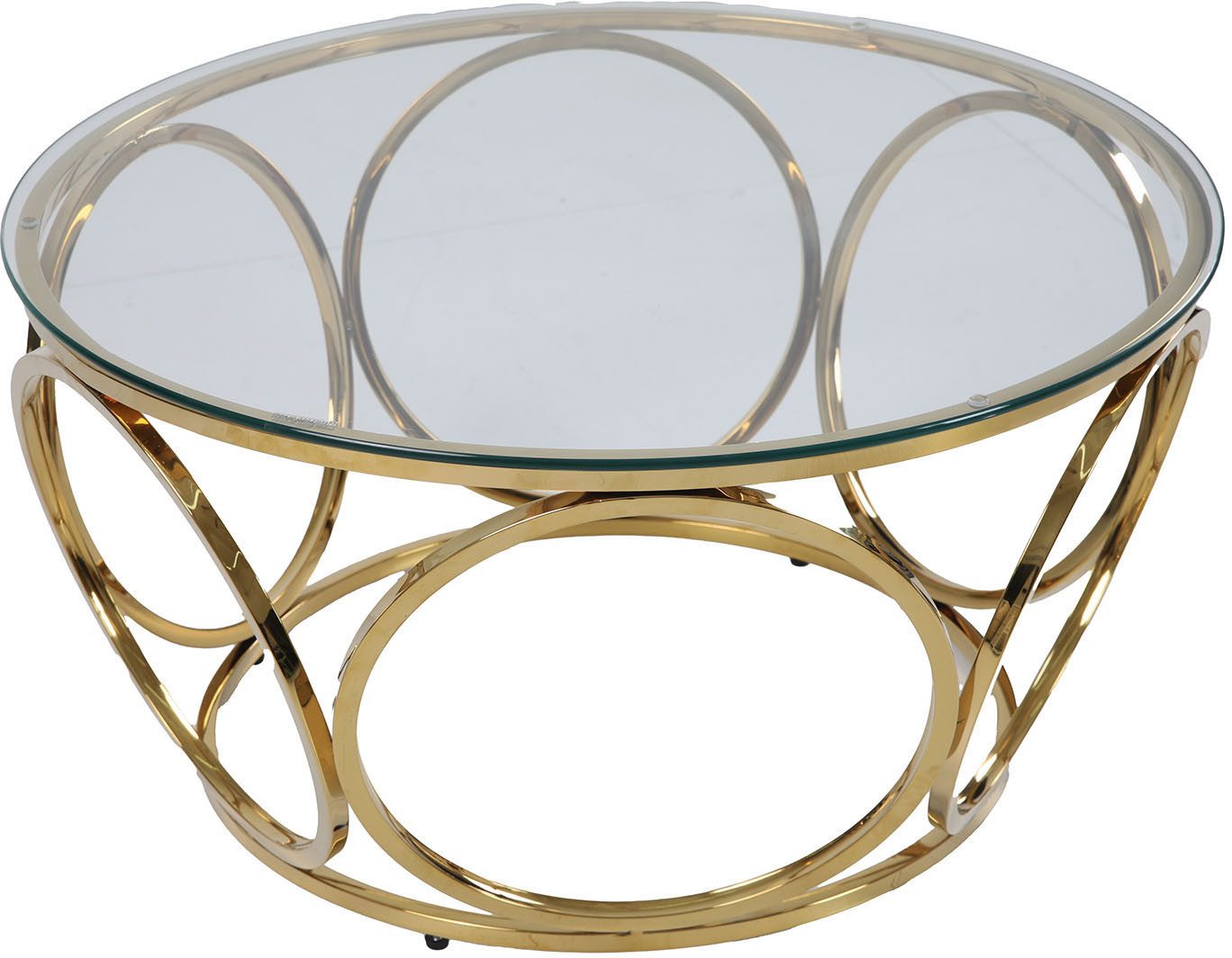 SalesFever Salontafel met designframe van roestvrij staal