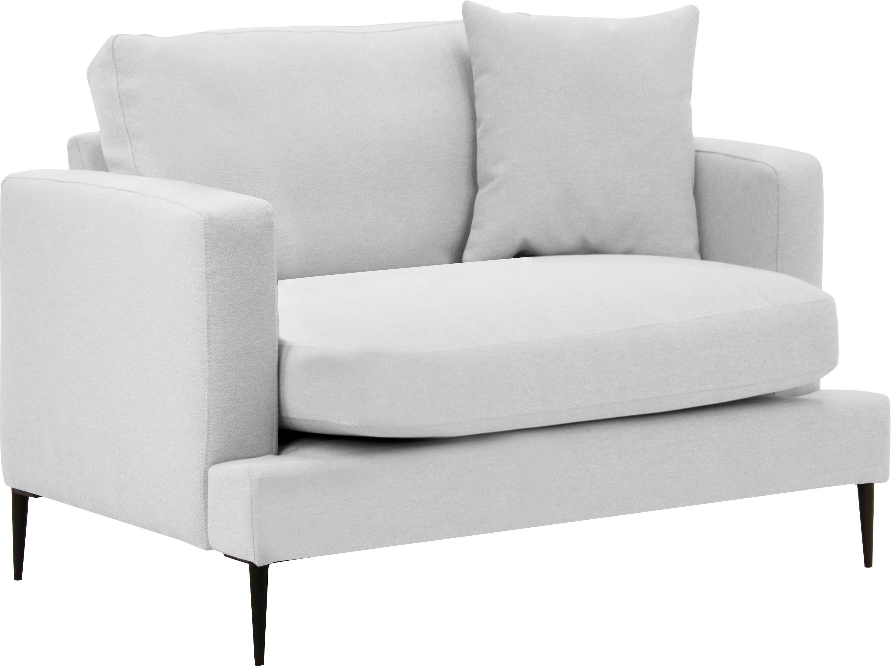 Leonique Fauteuil Cozy loungesstoel, designstoel, afmetingen B/D/H: 91/97/80 cm