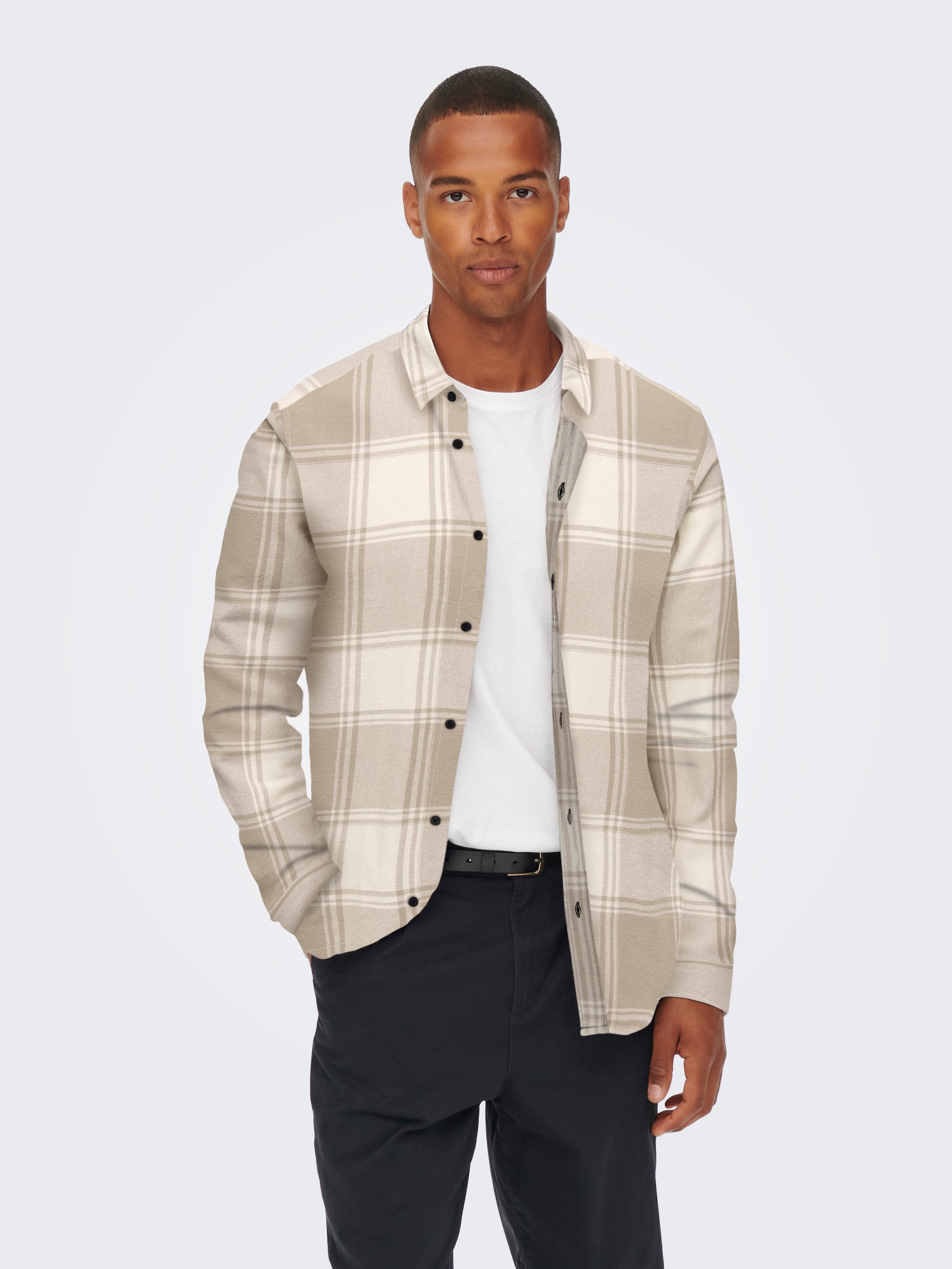 ONLY & SONS Geruit overhemd ONSGUDMUND LS CHECKED SHIRT NOOS