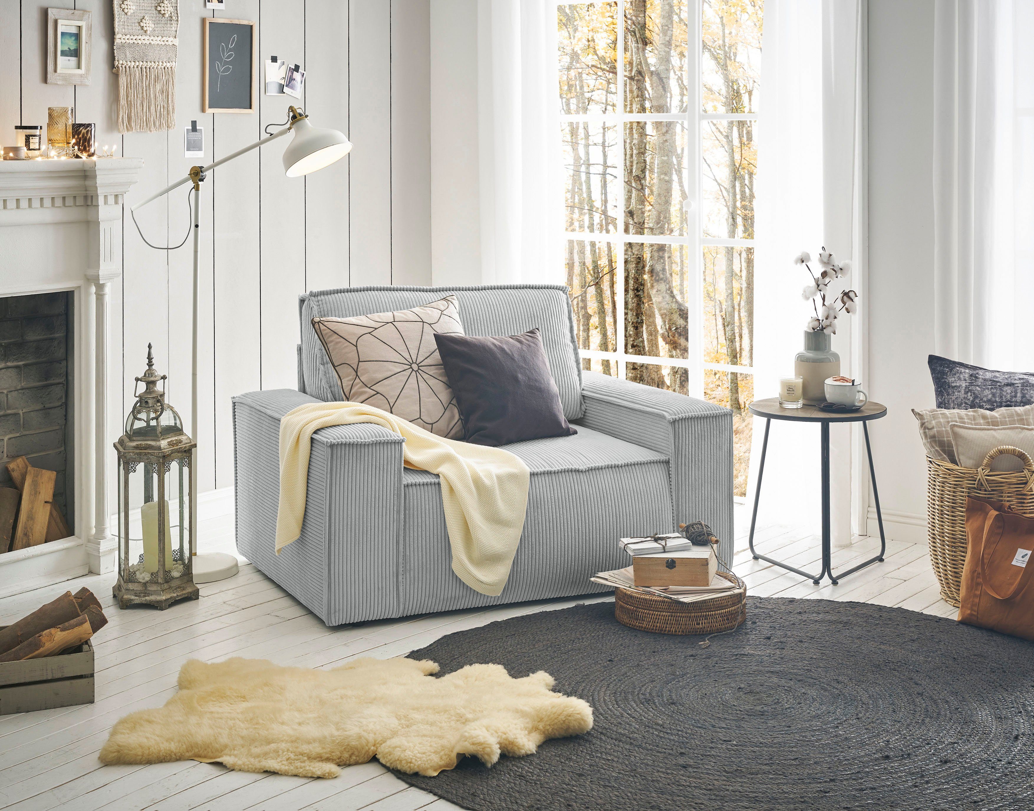 Home affaire Fauteuil Sherwood passend bij de bekleding van de sherwood-serie