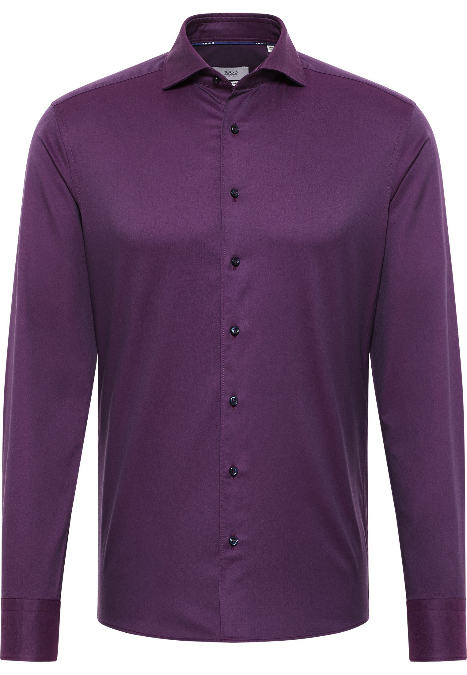 Eterna Overhemd met lange mouwen Slim fit EASY IRON (gemakkelijk te strijken)