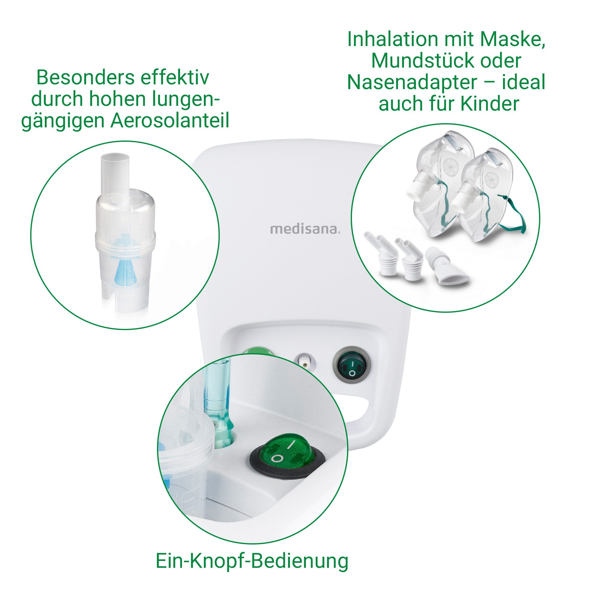 Medisana Inhalator IN 540 (set)