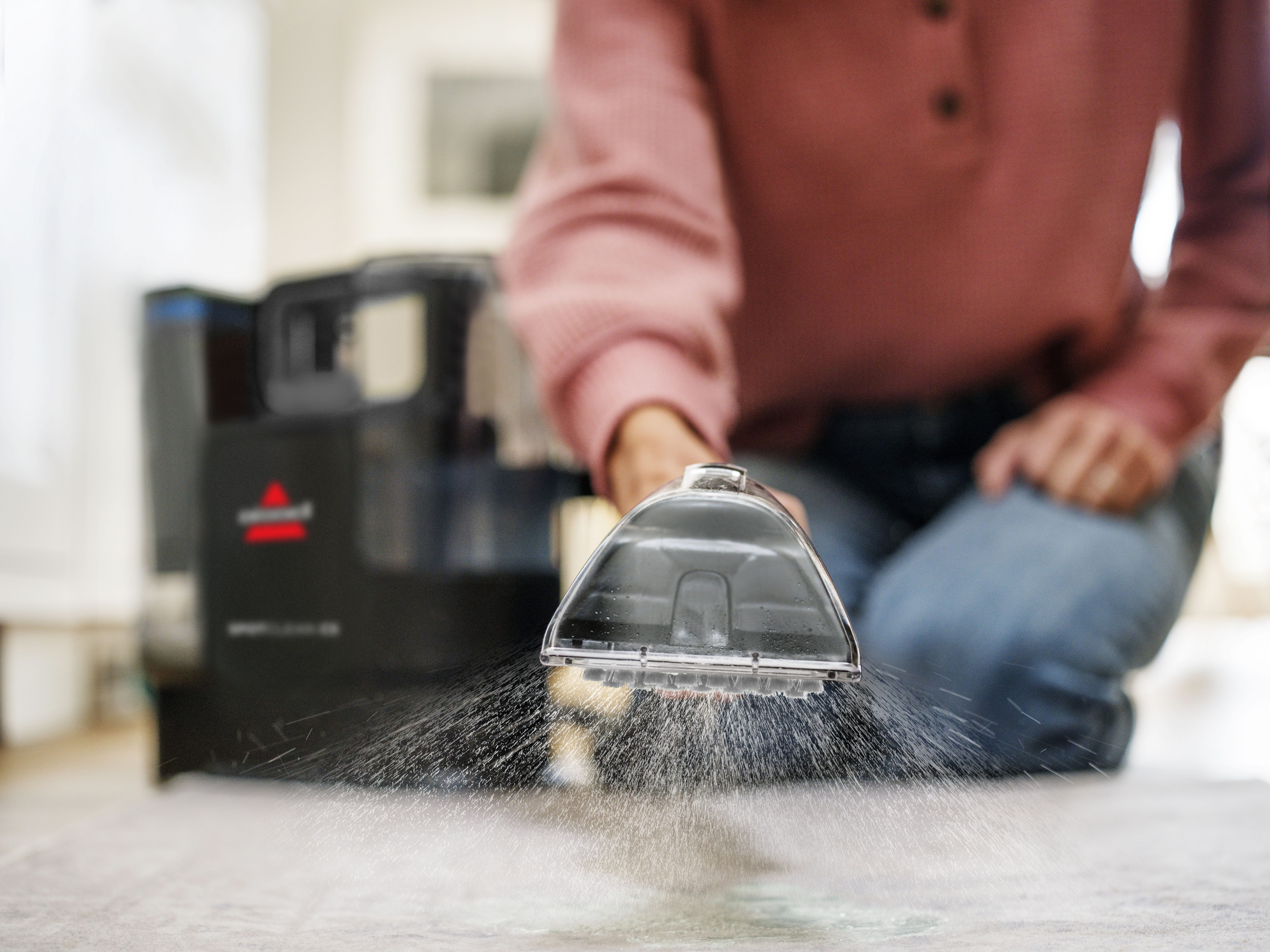 Bissell Waszuiger 3928N, SpotClean C5 Select, krachtig, klein, dual-tank >15kpa, zelfreinigend, reinigt vlekken op tapijt, bekleding, autostoel
