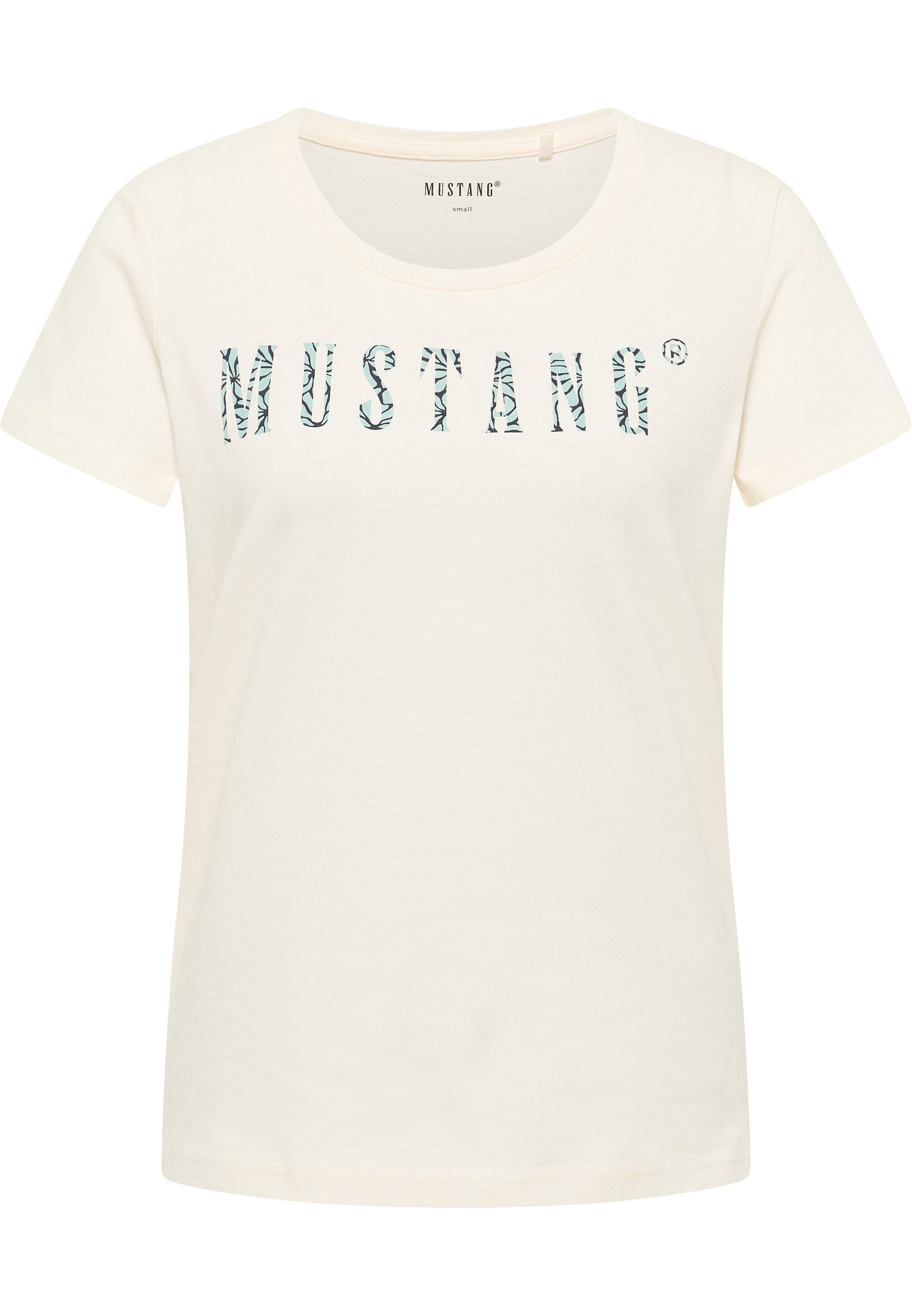 MUSTANG Shirt met korte mouwen Dames stijl Alma