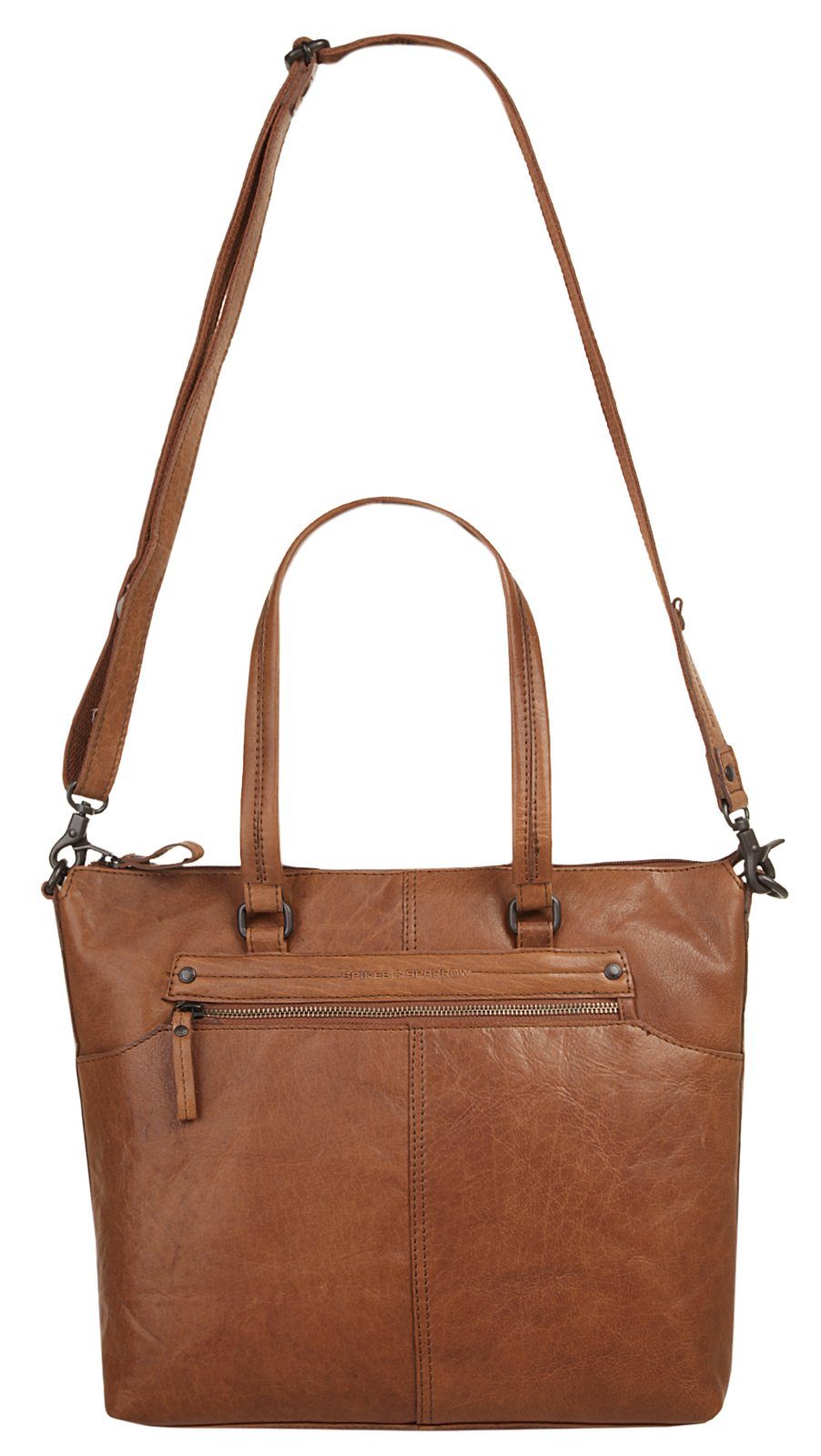 Spikes & Sparrow Shopper echt leder