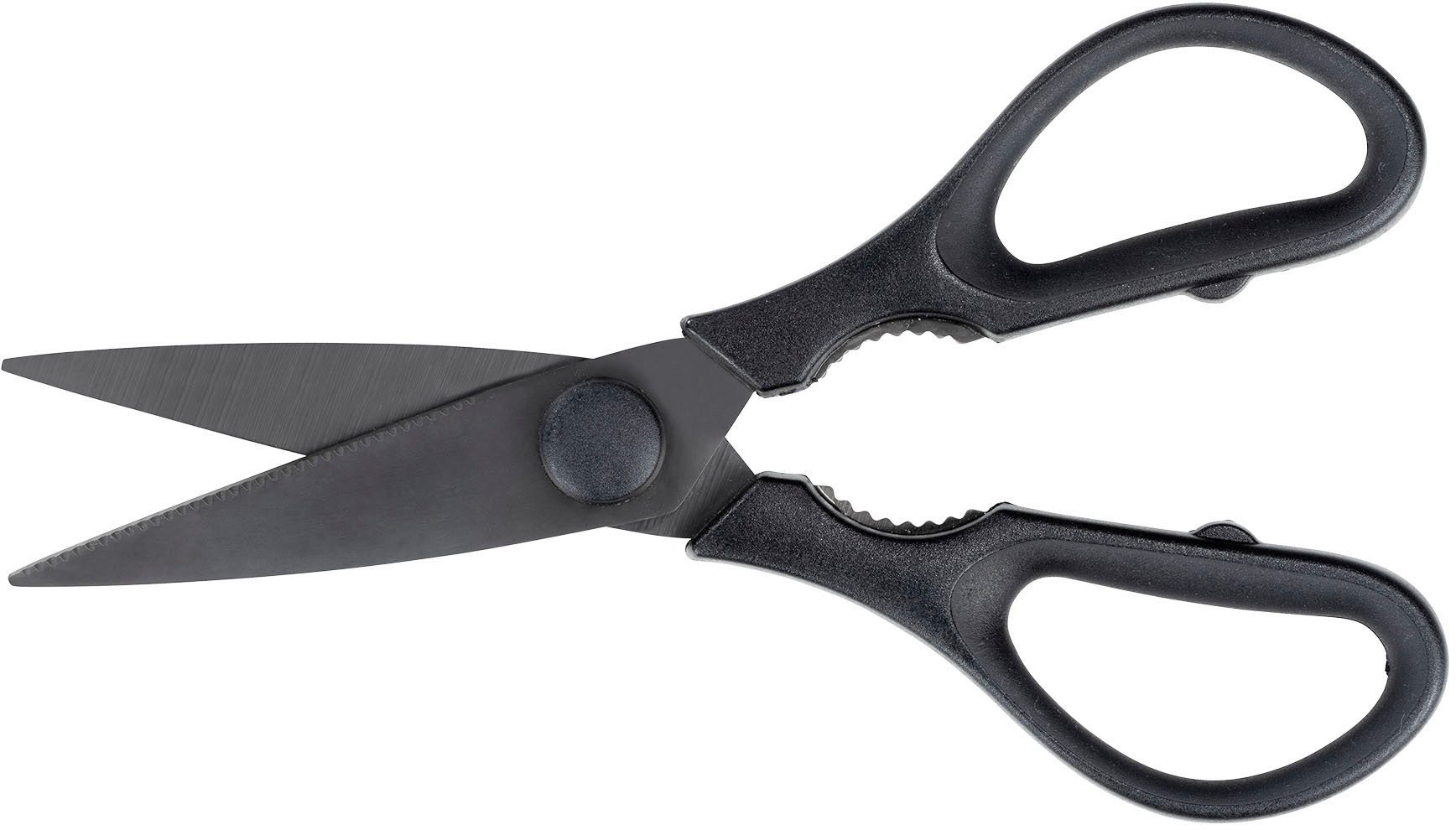 WENKO Messenblok Model Mera met messen-set & schaar roestvrij staal en gerookt bamboe, fsc®-gecertificeerd (set, 5-delig)