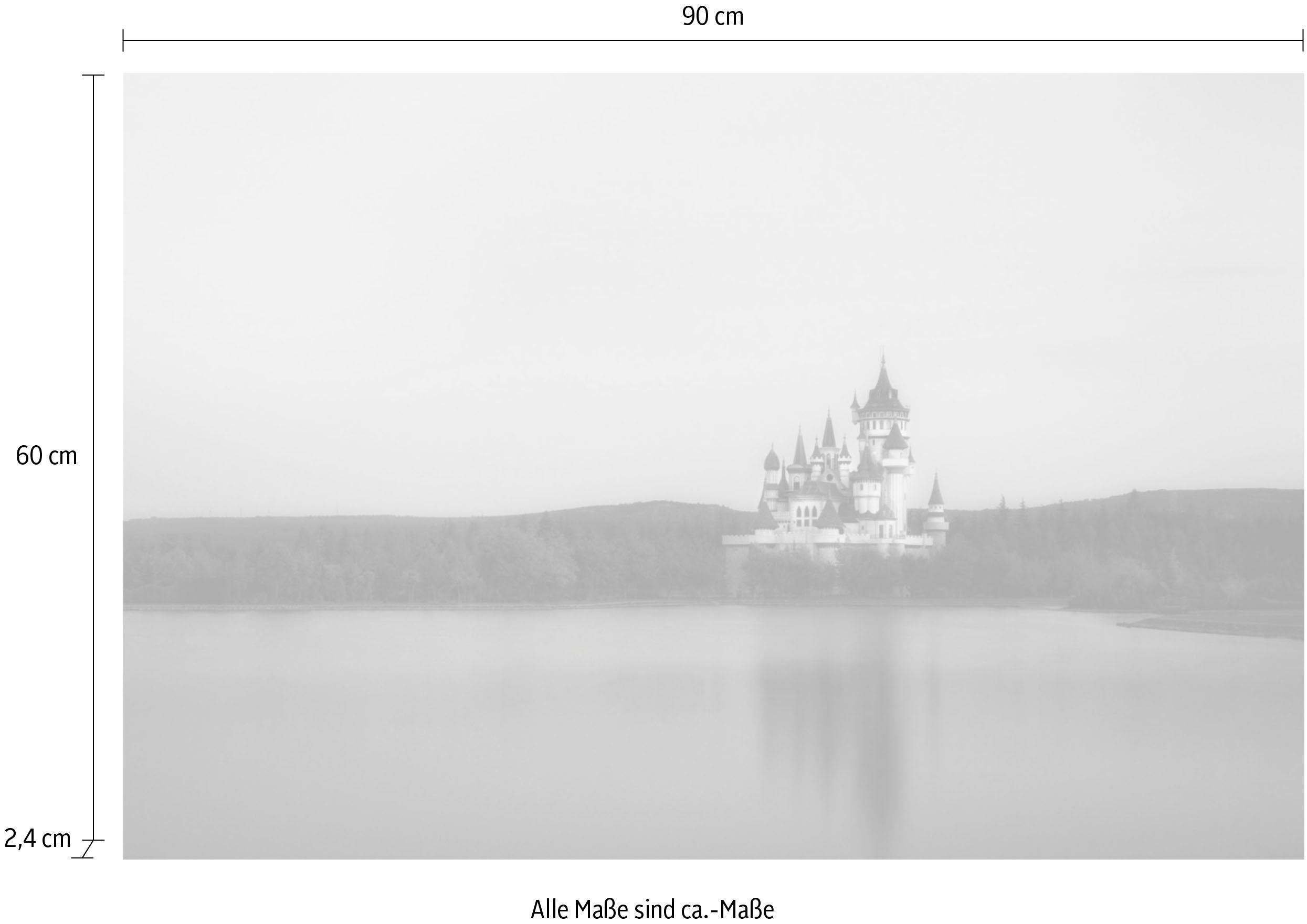 queence Artprint op acrylglas Slot Fine Art-print in galeriekwaliteit