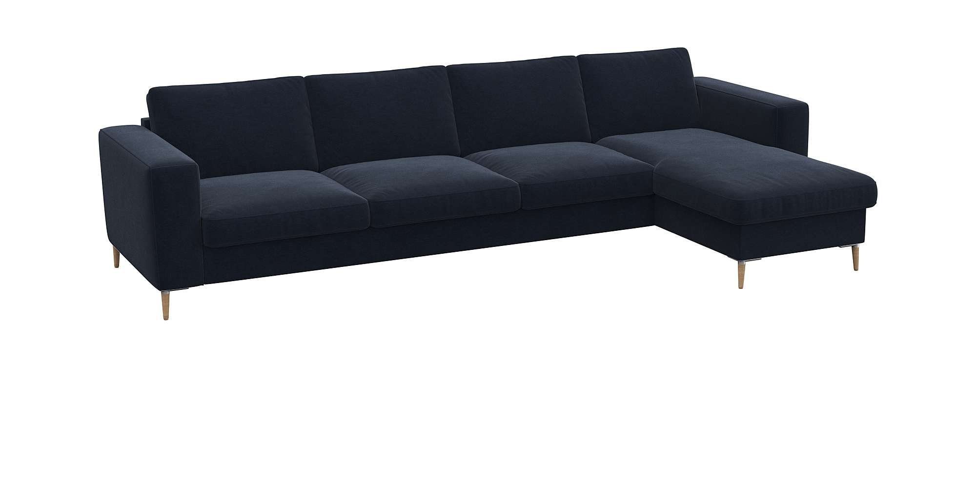 FLEXLUX Hoekbank Fiore, super zitcomfort door koudschuim in de zitting, L-vorm