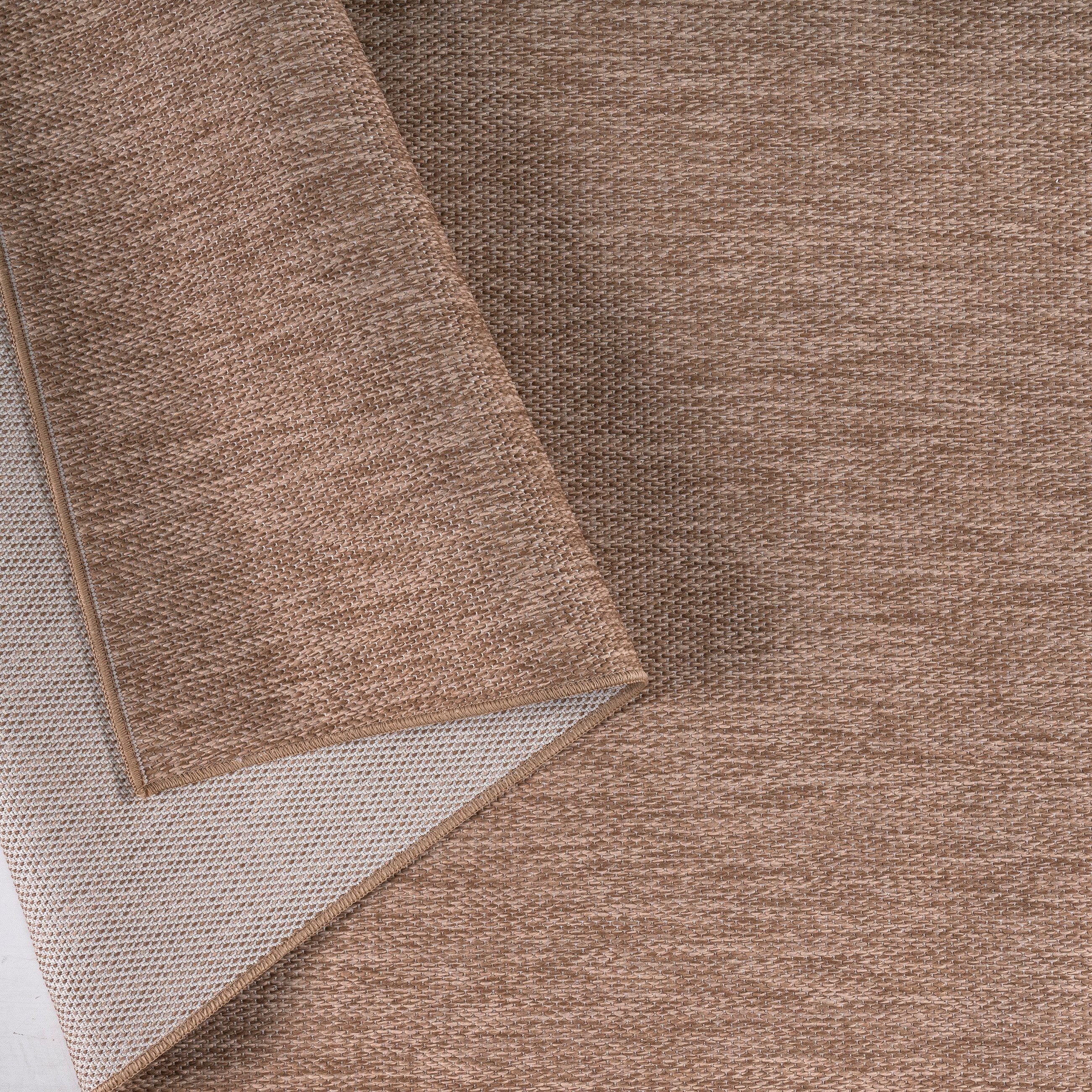 my home Vloerkleed Kian Sisal-look, vlakweefsel, binnen- en buitengebruik, weerbestendig & UV-bestendig