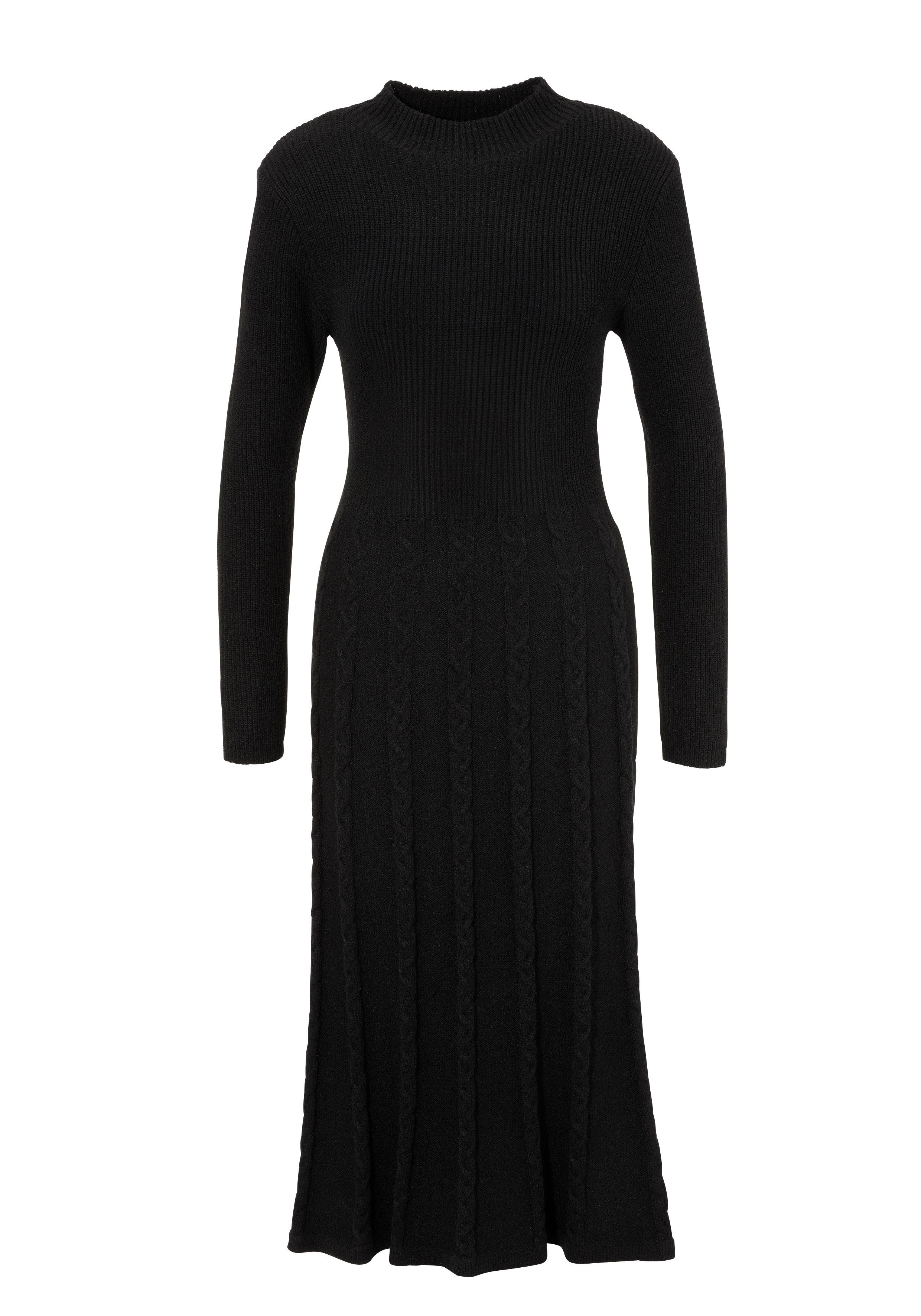 Aniston SELECTED Gebreide jurk met kabelmotief