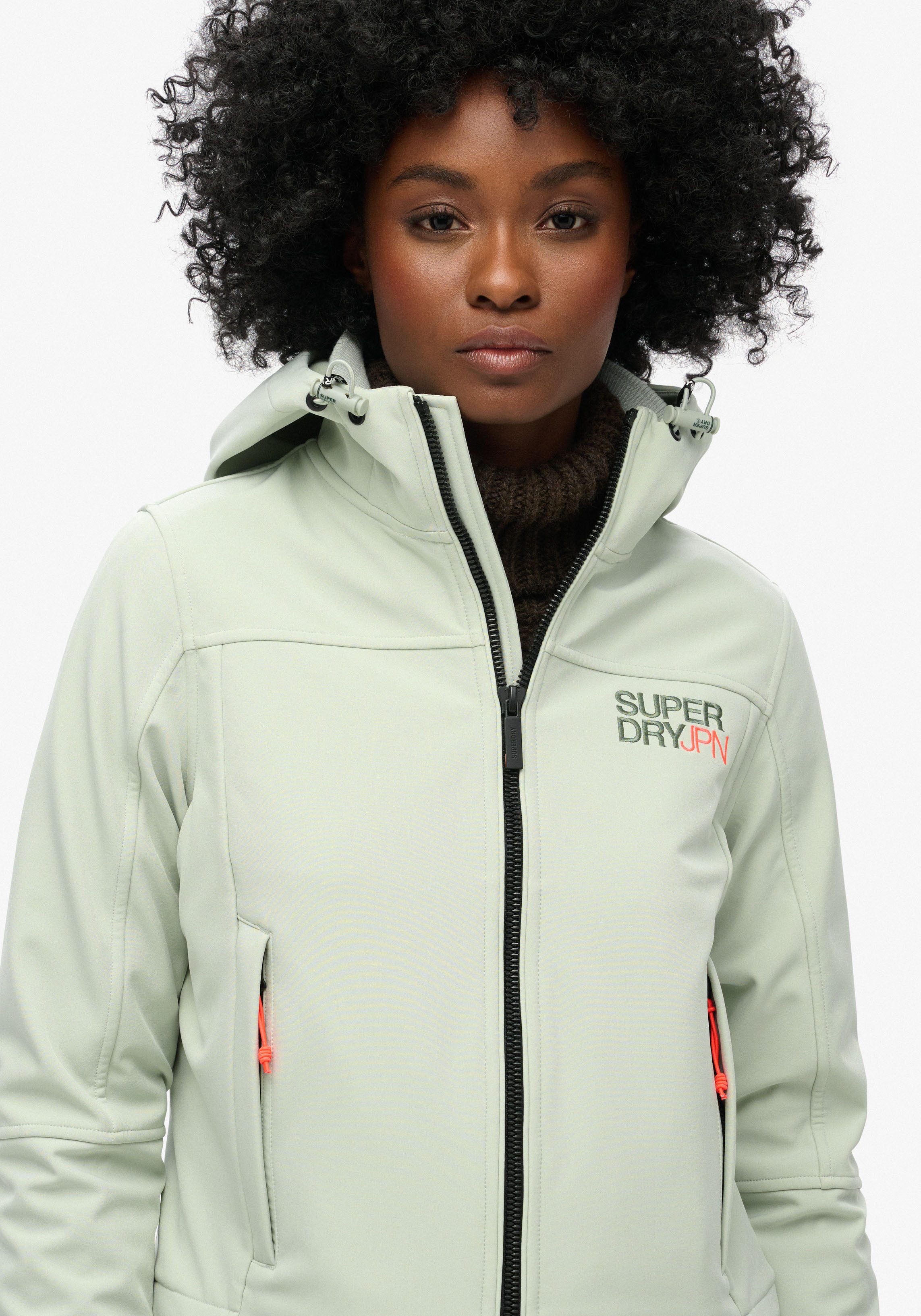 Superdry Outdoorjack HOODED SOFT SHELL TREKKER JKT