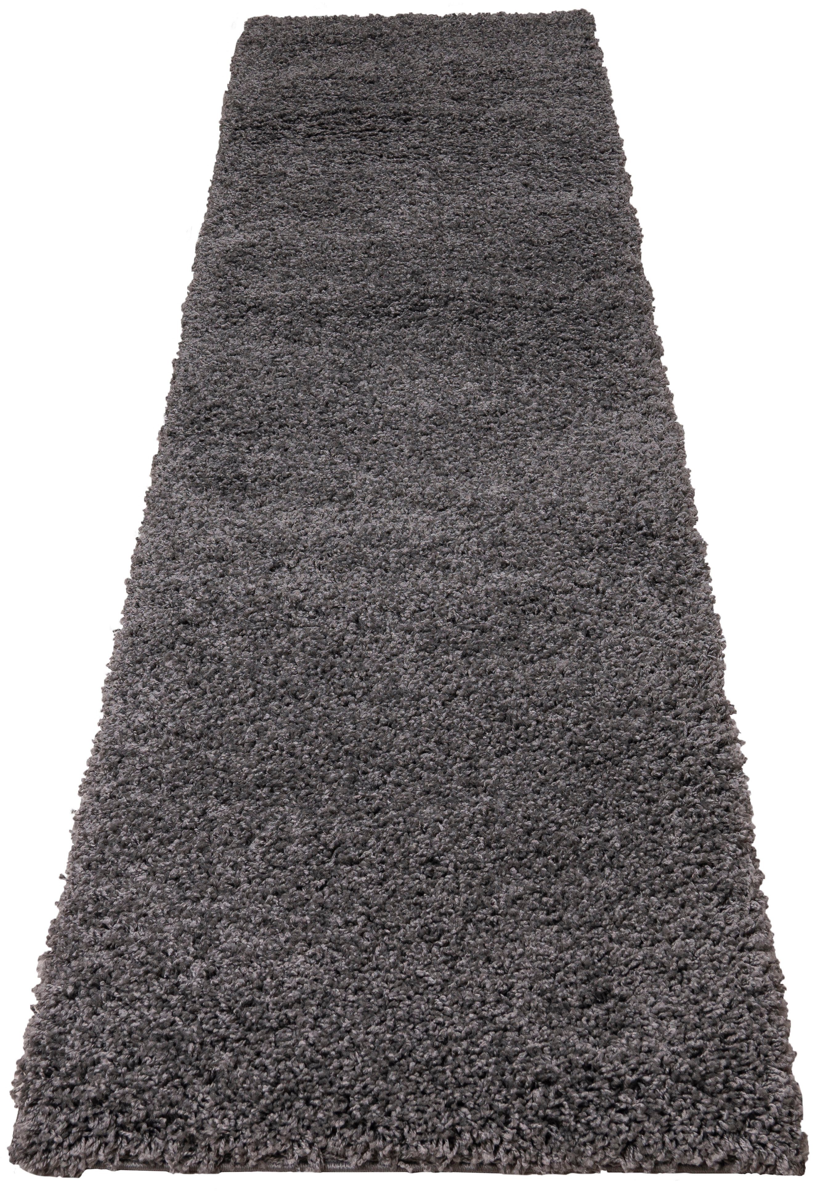 Bruno Banani Loper Shaggy Soft Loper, brug, geweven, unikleuren, bijzonder zacht