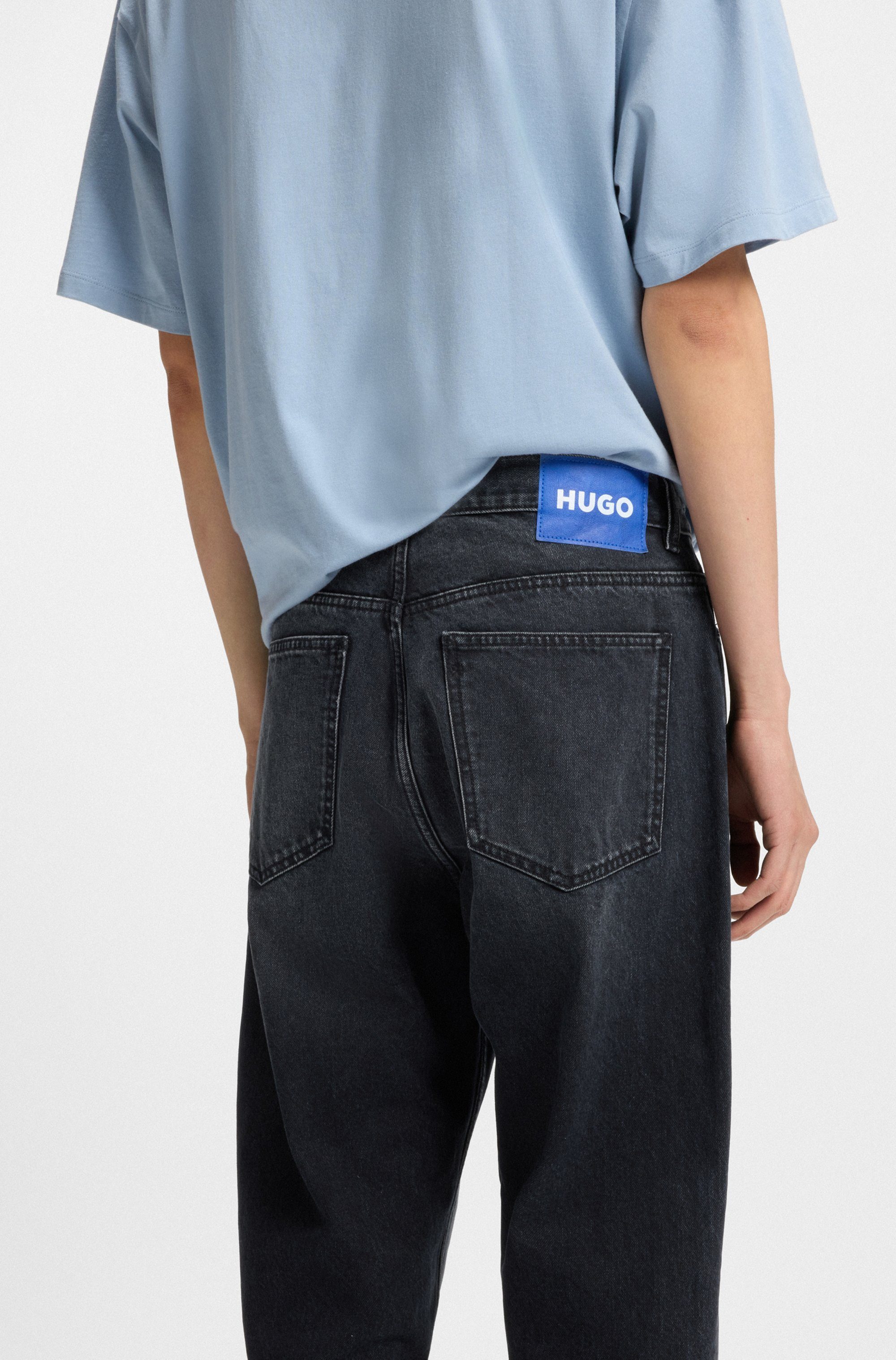 HUGO Blue Loose fit jeans Nate loose fit