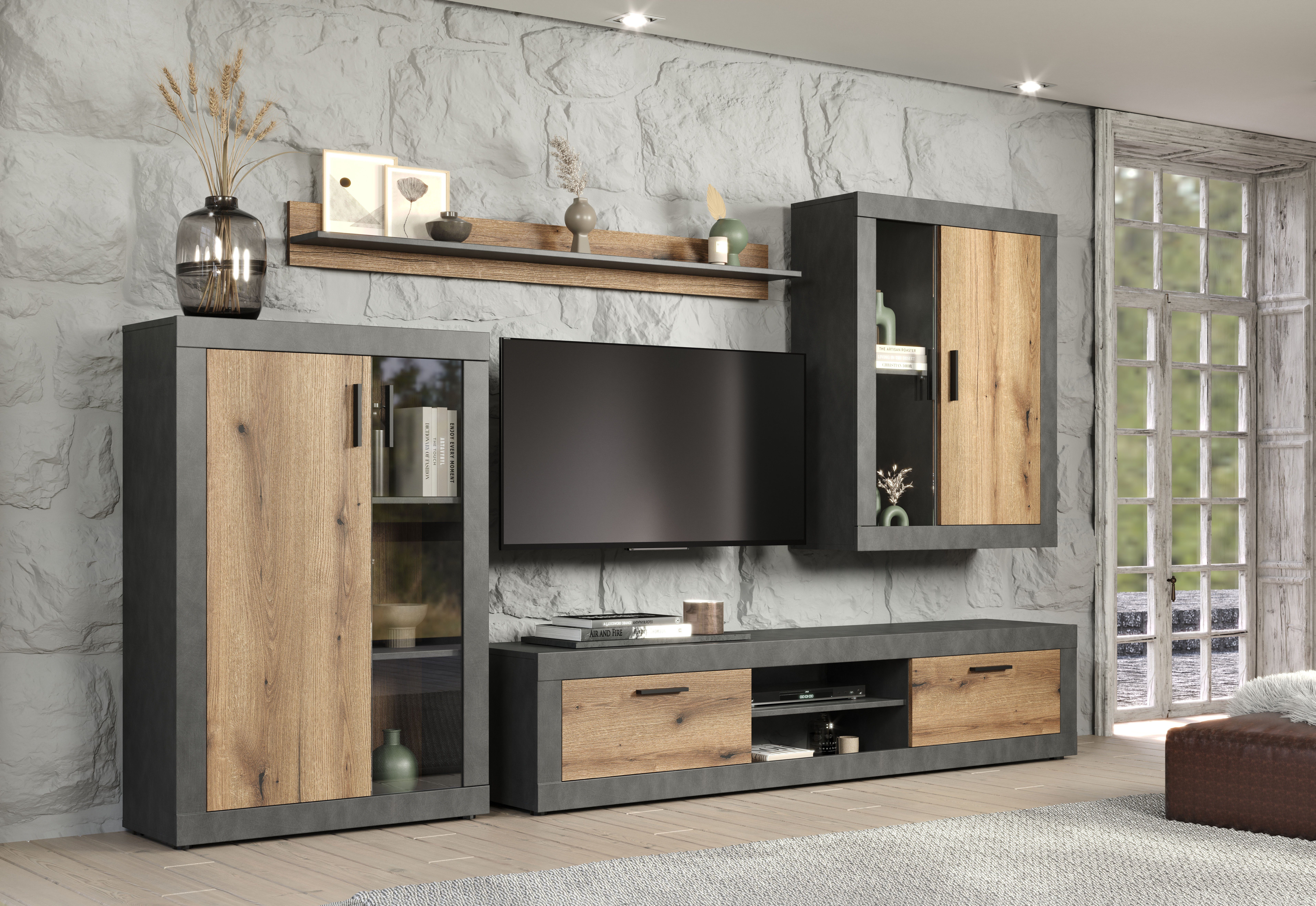 INOSIGN Wandmeubel Salvada royale bergruimte (complete set, 4-delig)