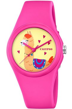 calypso watches kwartshorloge sweet time, k5789-4 roze