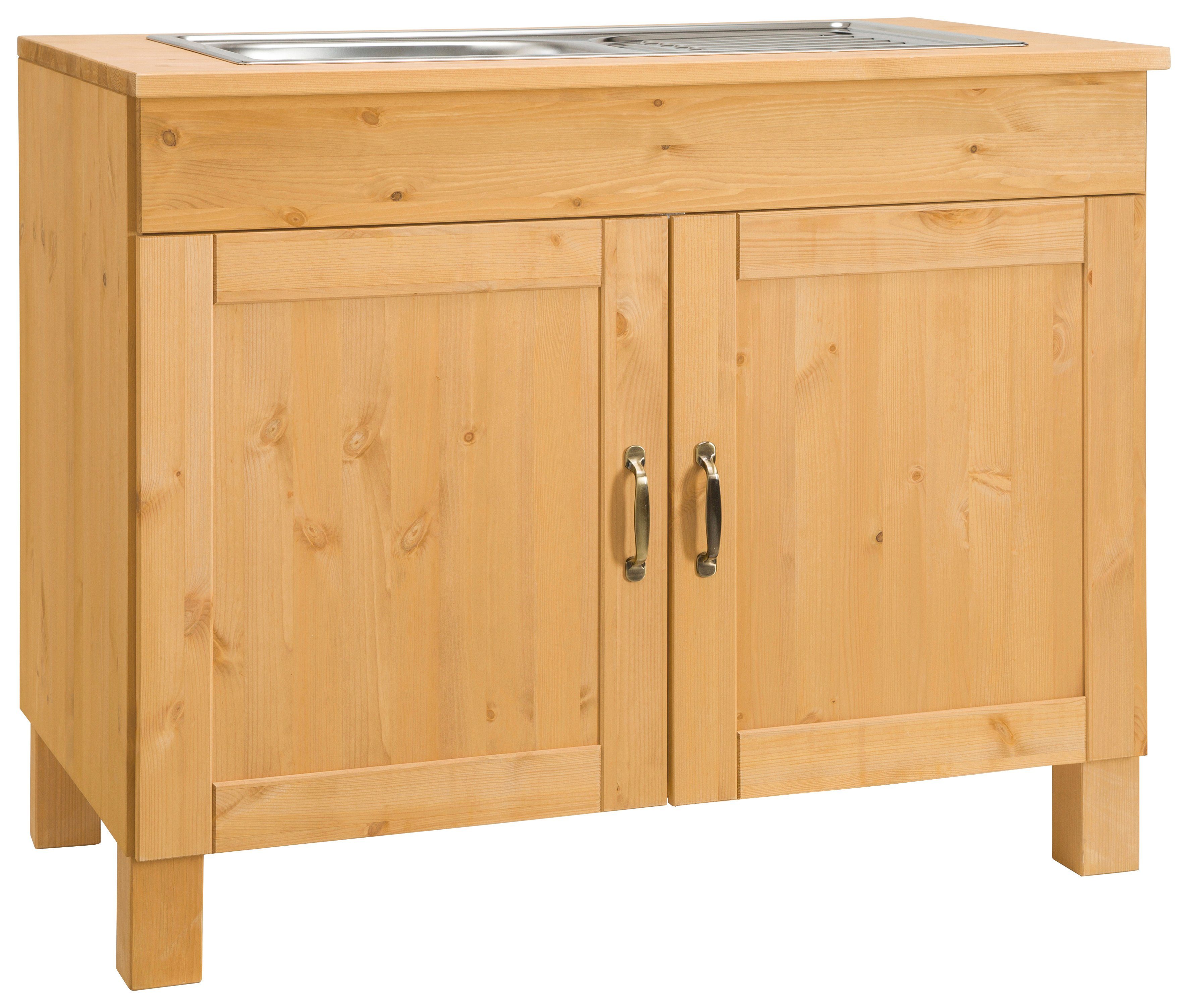 Home affaire Gootsteenkast Alby Breedte 100 cm, 1 vak