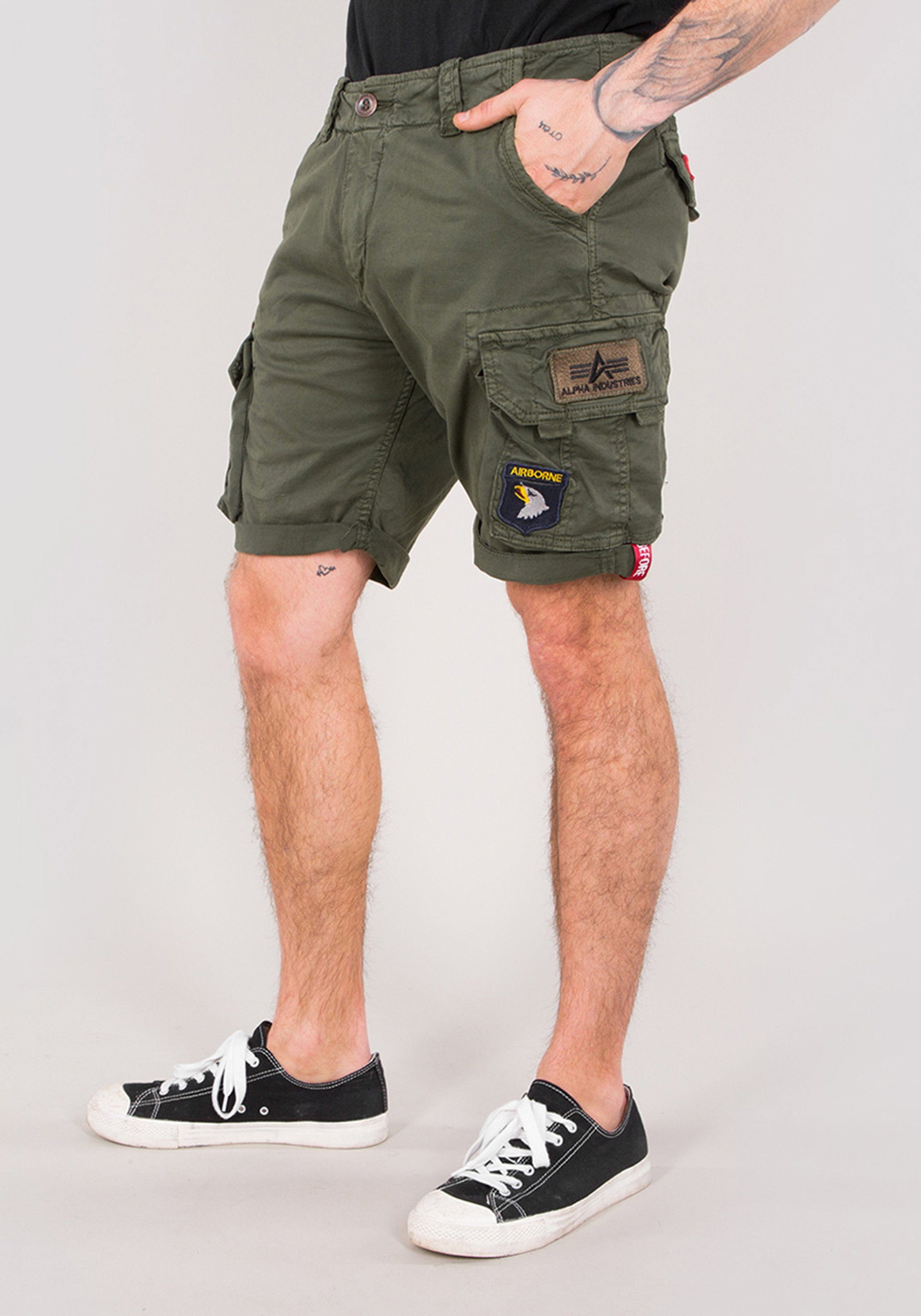 Alpha Industries Short Alpha Industries Men - Shorts Crew Short Patch