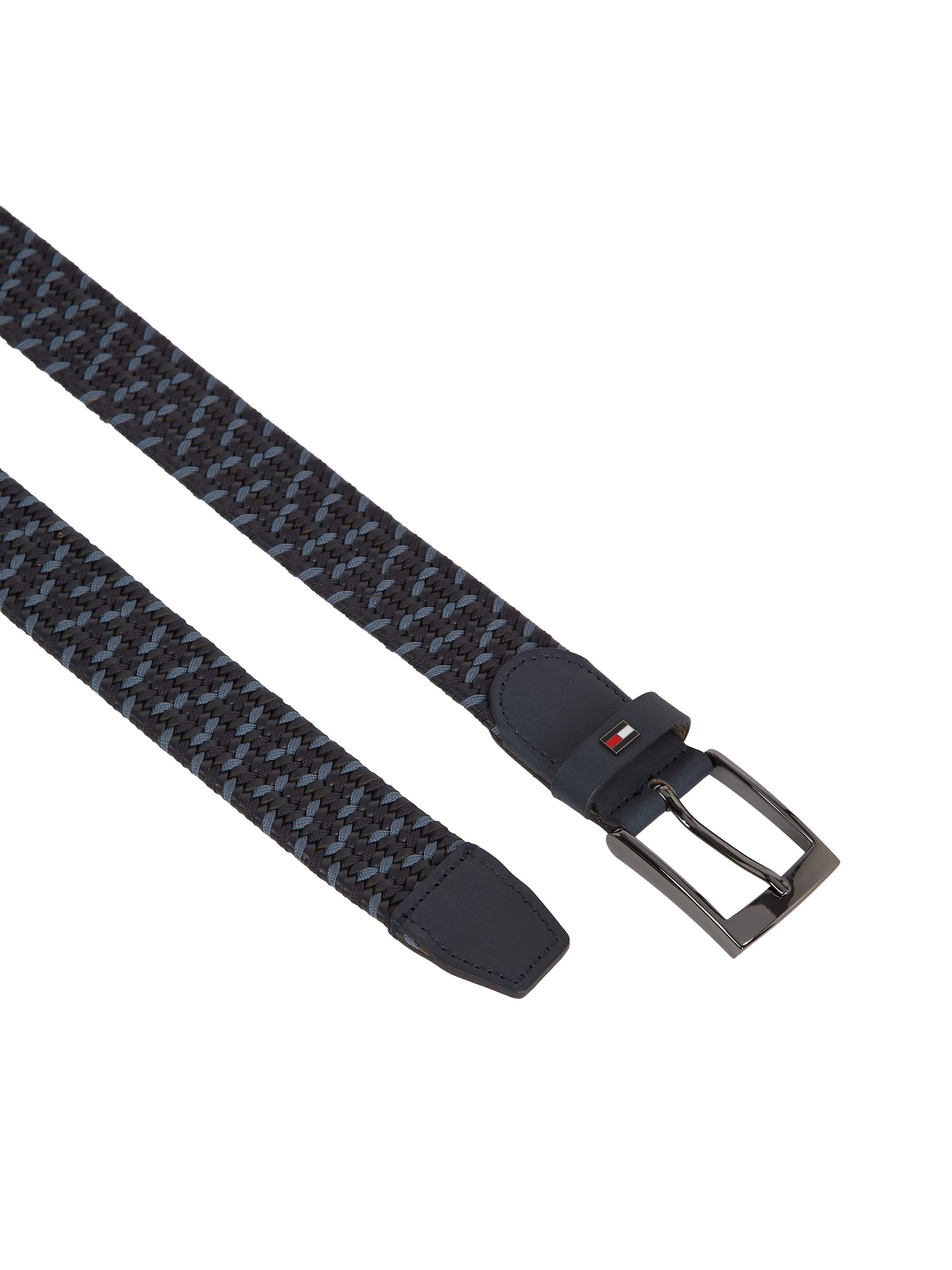 Tommy Hilfiger Leren riem Adan New Elastic 3.5cm