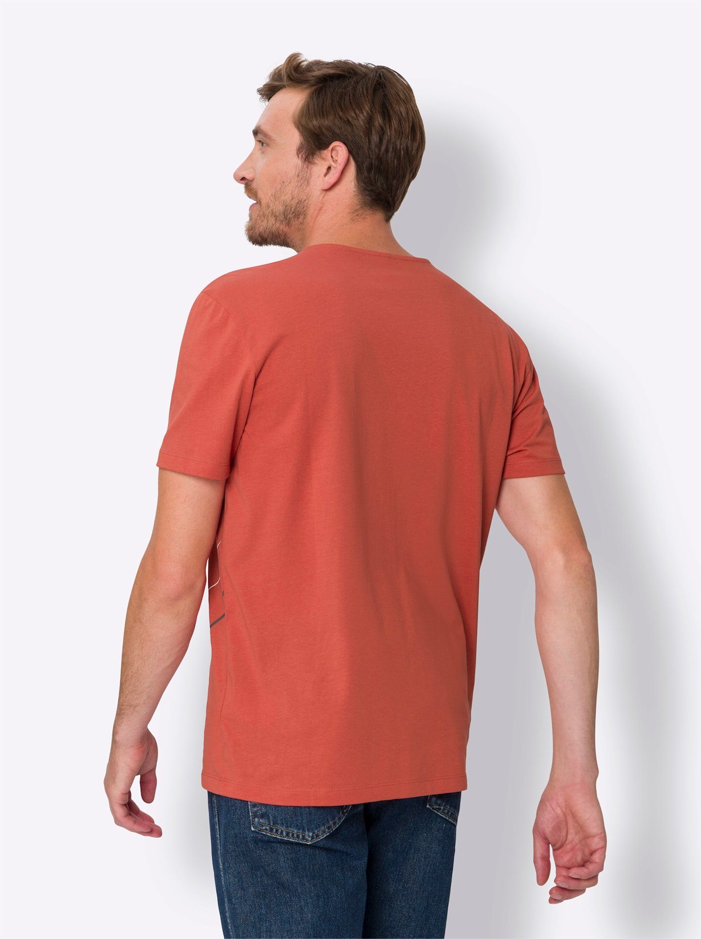 Classic Shirt met korte mouwen Vrijetijdsshirt (1-delig)