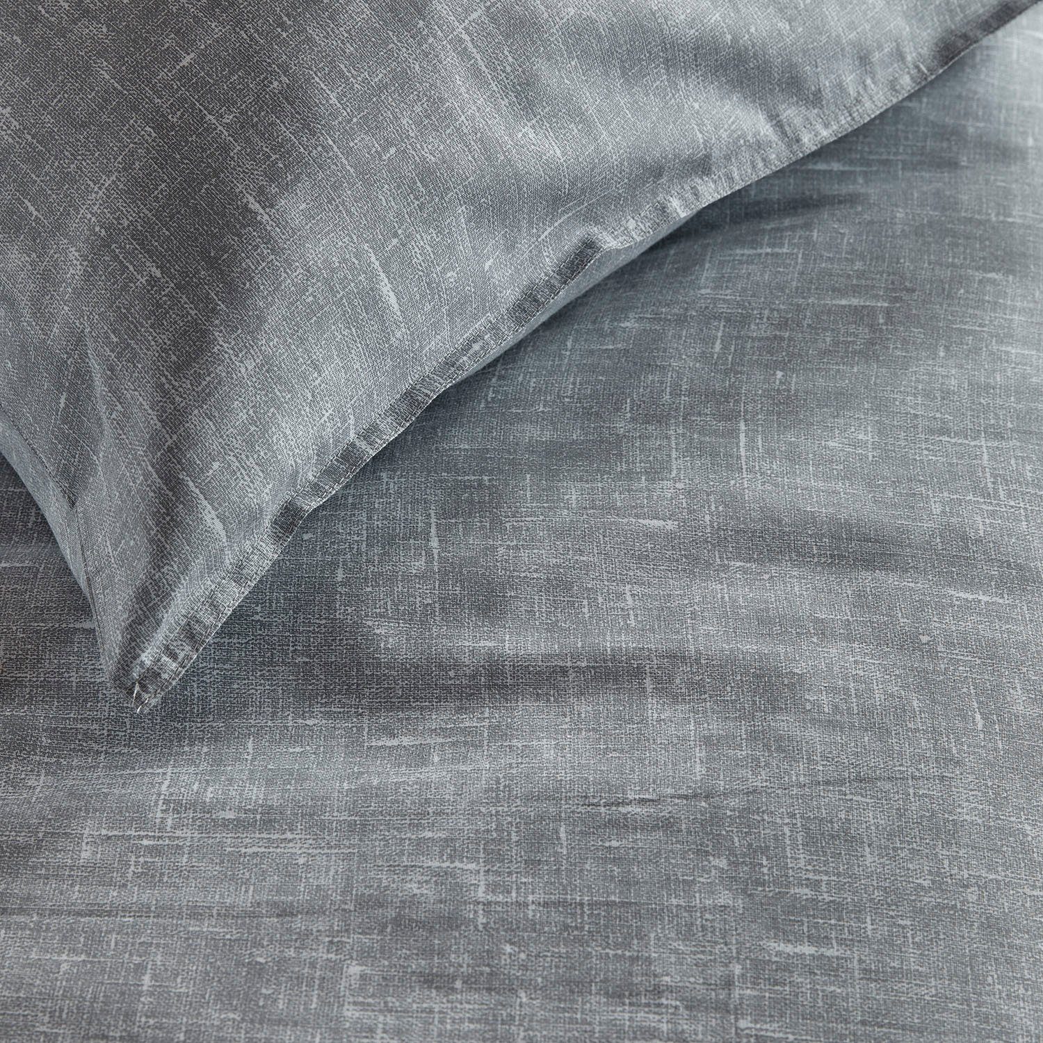 damai Beddengoed Ebba met structuur-effect in elegante kleuren, 100% katoen, met rits