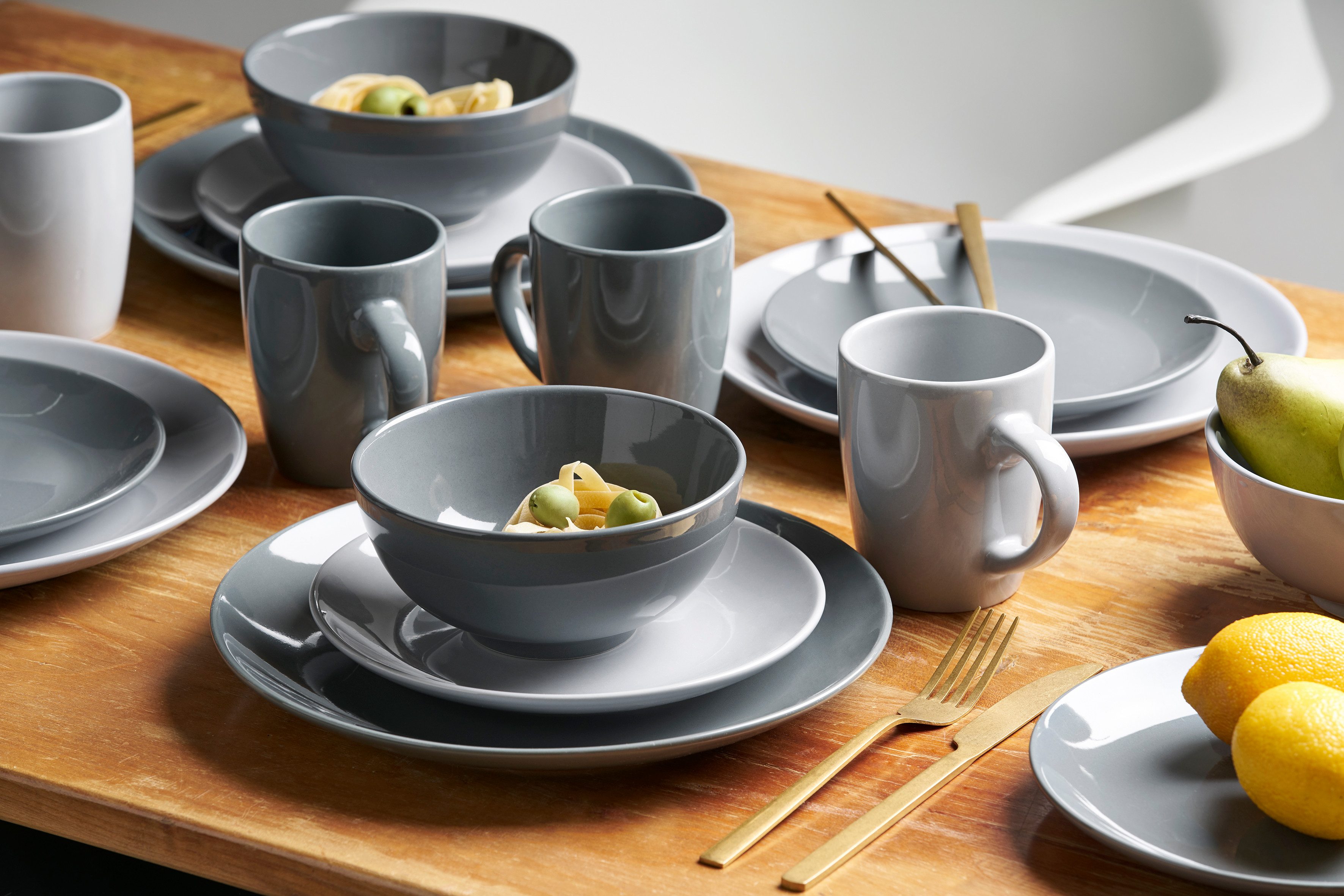 van Well Combi-servies Servies-set Lund, 24-delig (set)