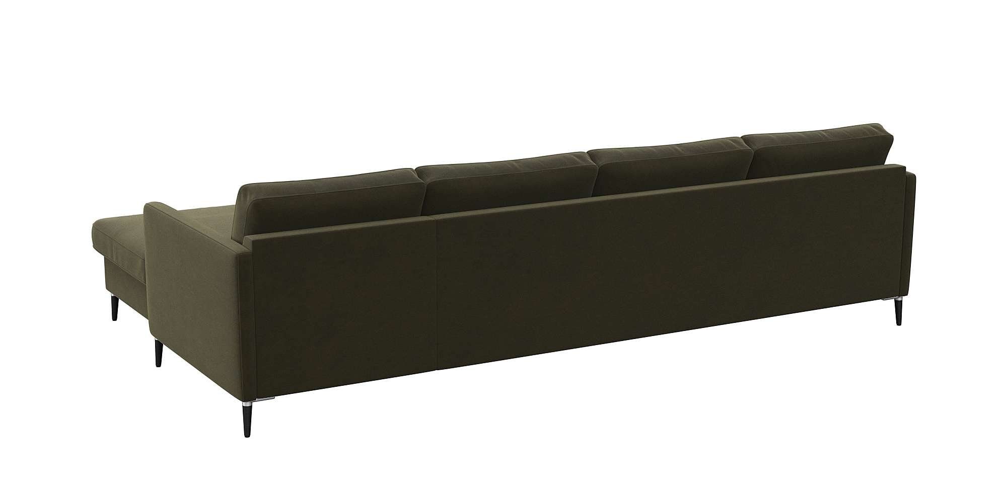 FLEXLUX Hoekbank Fiore, L-vorm, comfortabel en aangenaam door hoogwaardige zitopbouw