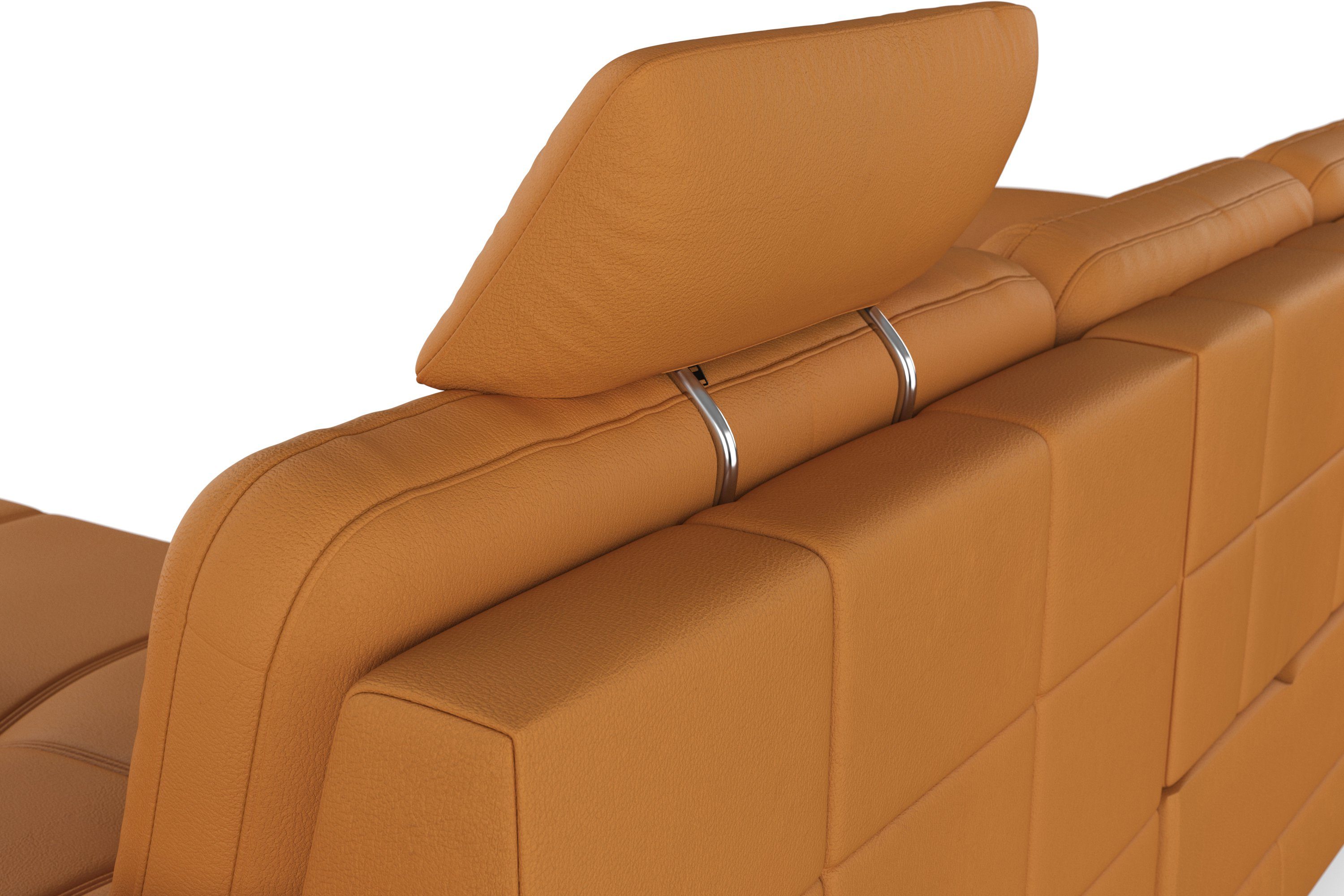 sit&more Hoekbank Bendigo L-vorm inclusief zitdiepteverstelling, bodemvrijheid 15 cm, 2 pootkleuren