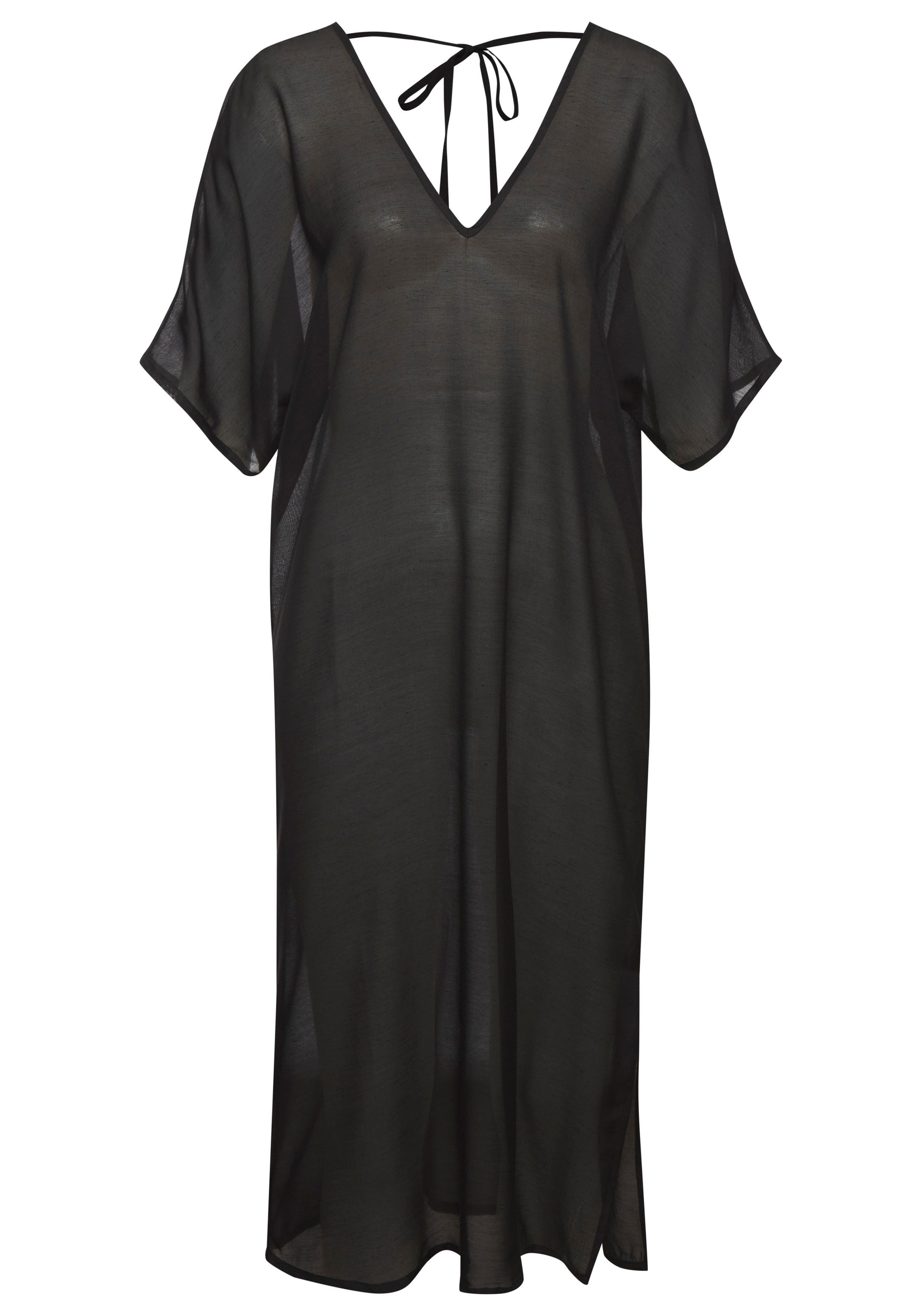 Lascana Lange tuniek gemaakt van lichtgewicht chiffon
