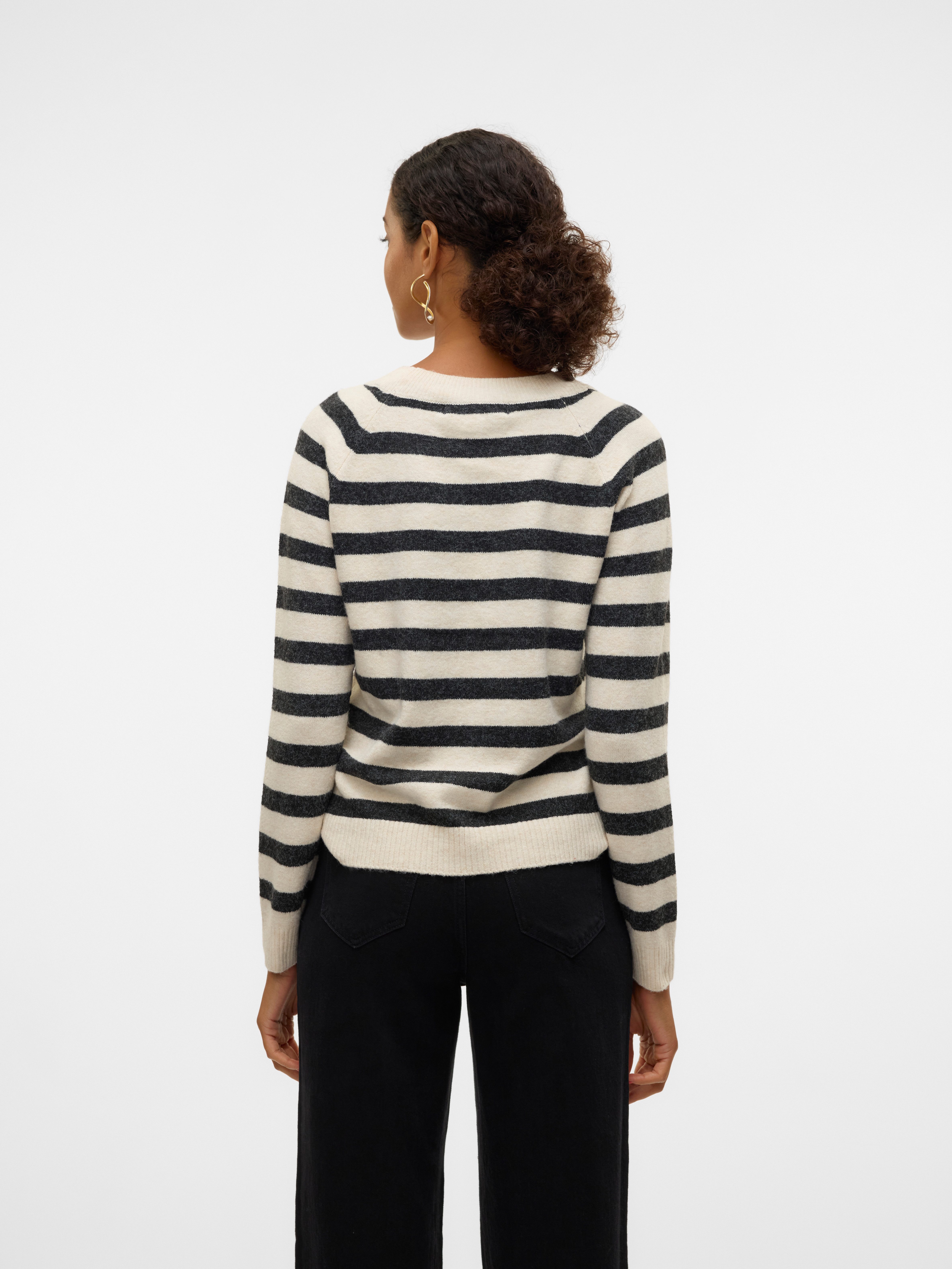 Vero Moda Trui met ronde hals VMDOFFY LS O-NECK BLOUSE GA NOOS