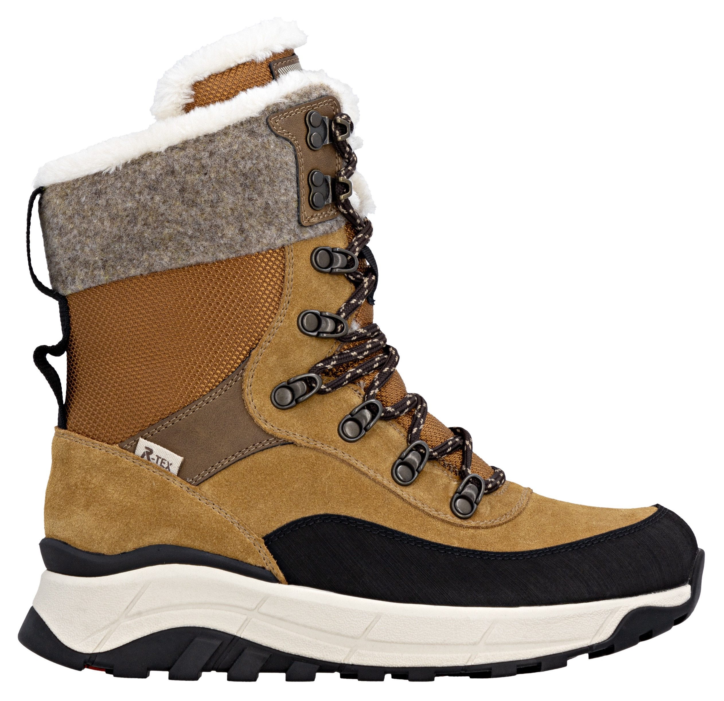 RIEKER Sport Winterlaarzen snow boots, outdoor ankle boots, tex equipment, fiber grip sole