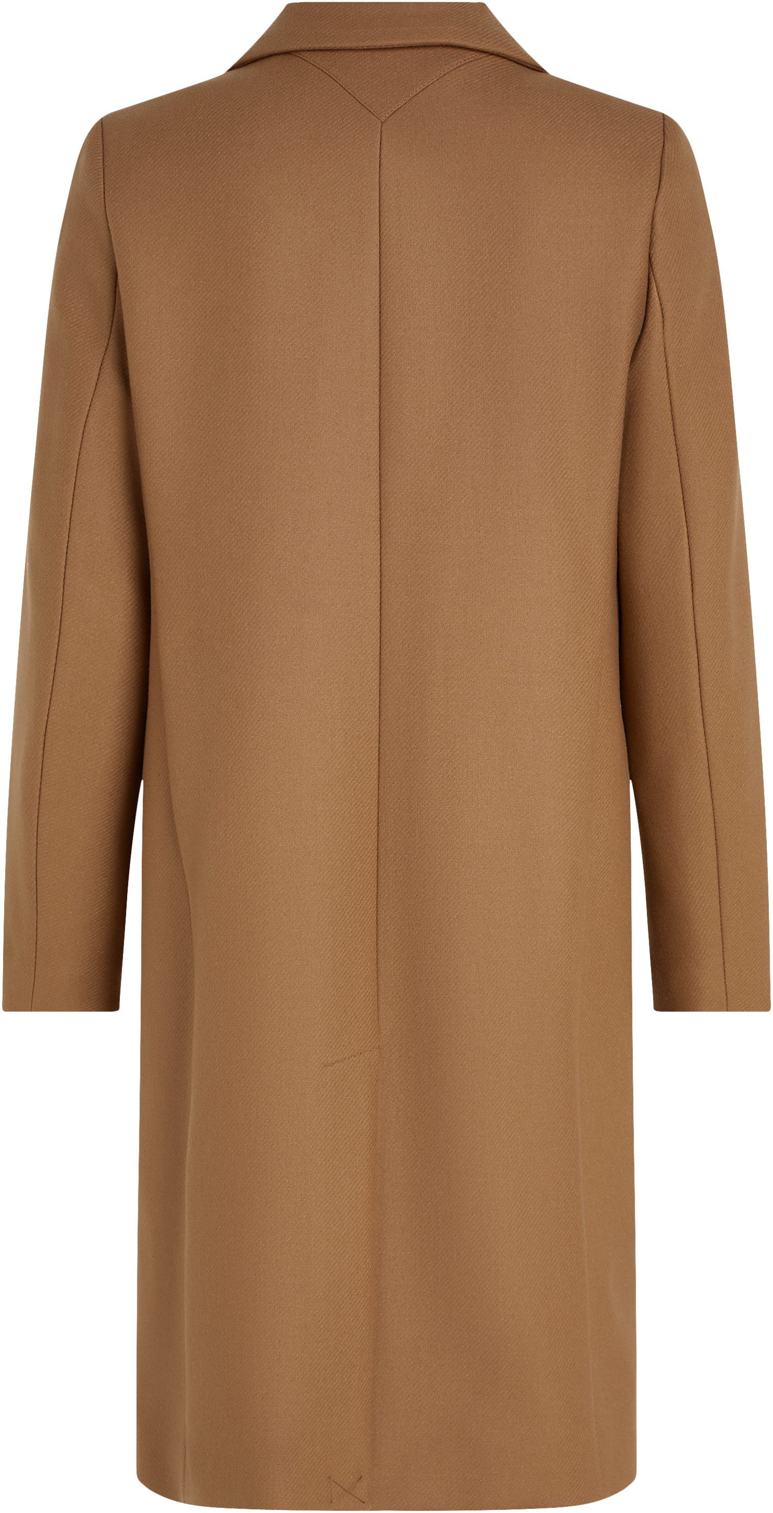 Tommy Hilfiger Lange jas met gestempeld logo