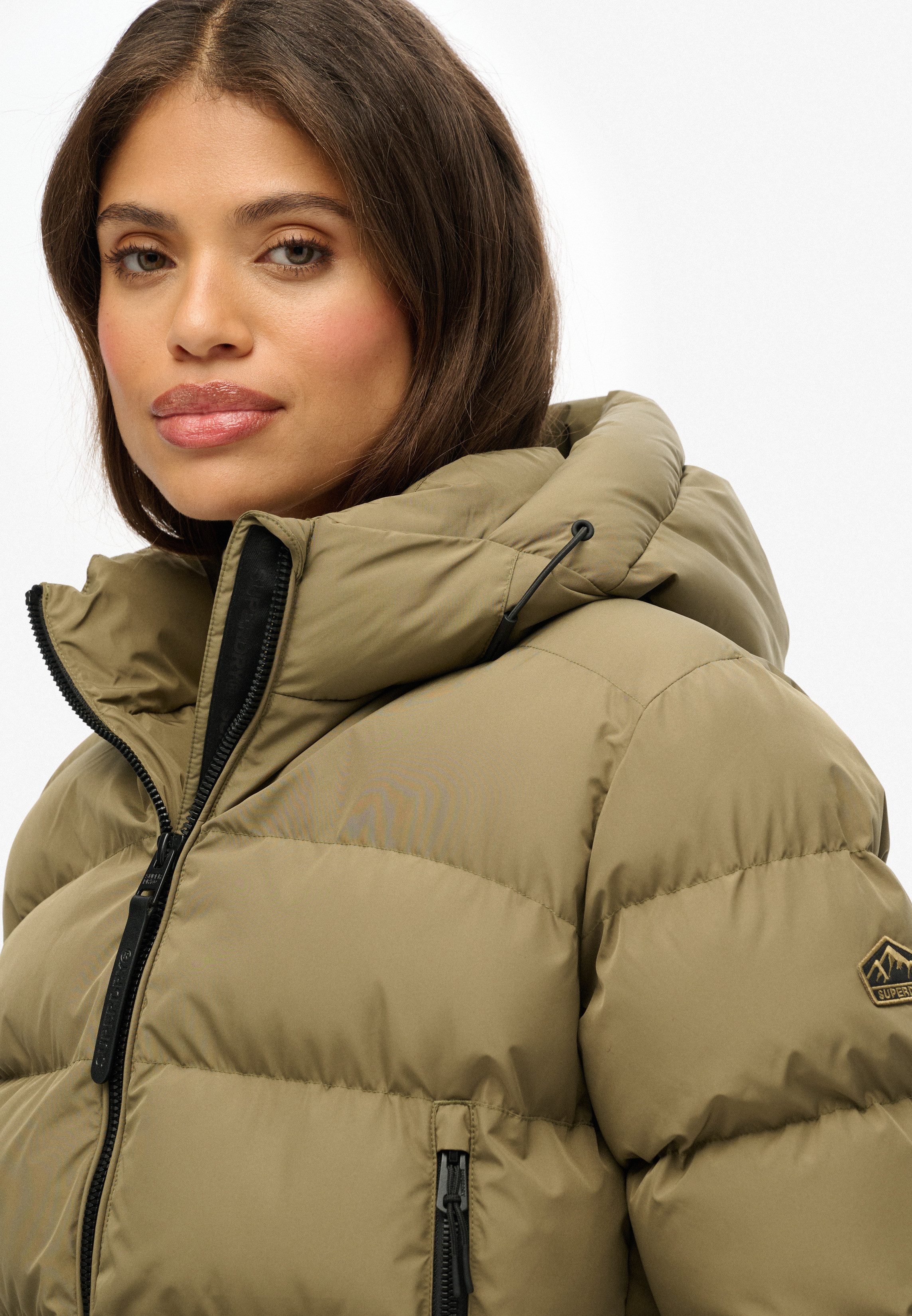 Superdry Gewatteerde jas HOODED SPORTS PUFFER JACKET