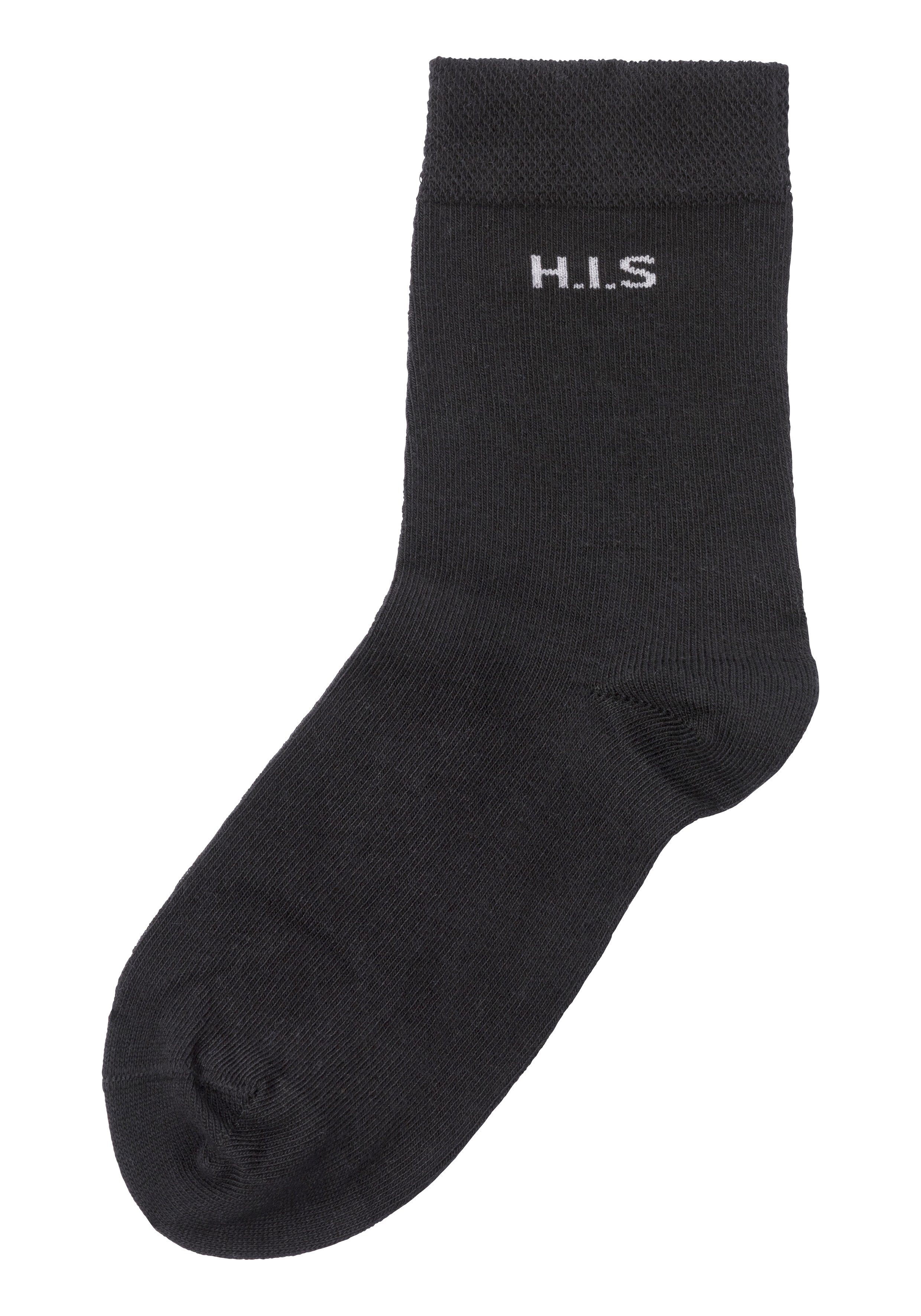 H.I.S Sokken zonder snijdende boord (set, 4 paar)