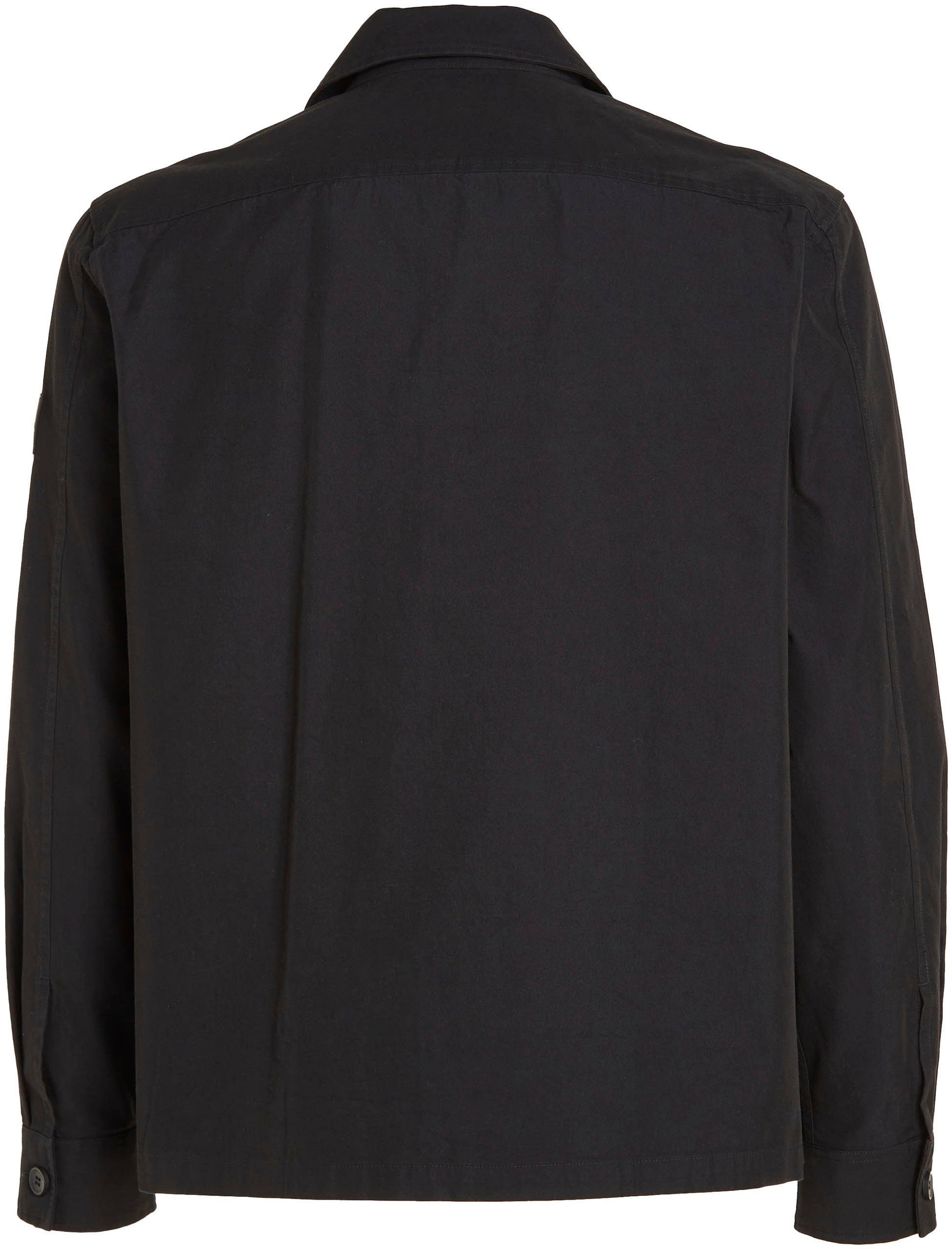 Calvin Klein Overhemd met lange mouwen COTTON NYLON OVERSHIRT met opgestikte borstzakken
