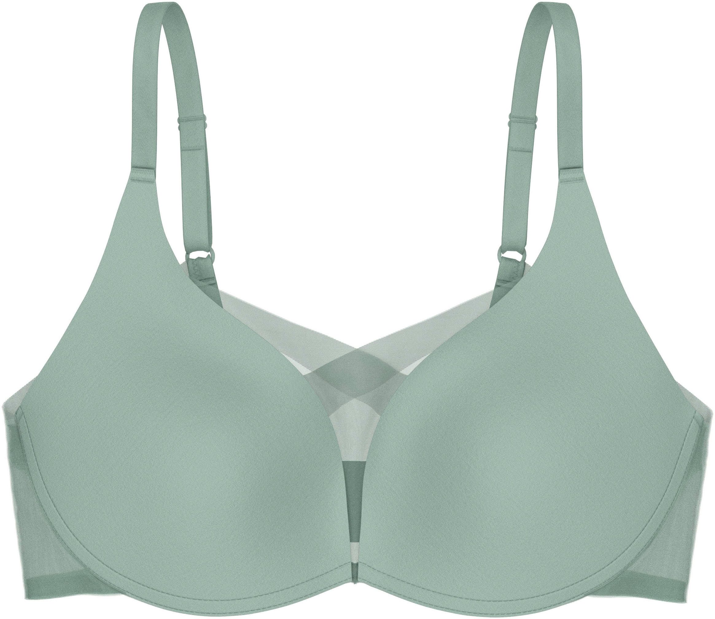 Triumph Beugelloze-bh Shape Smart P gladmakend en flatterend (1-delig, 1 buiten schoon, binnen hightech. E In)