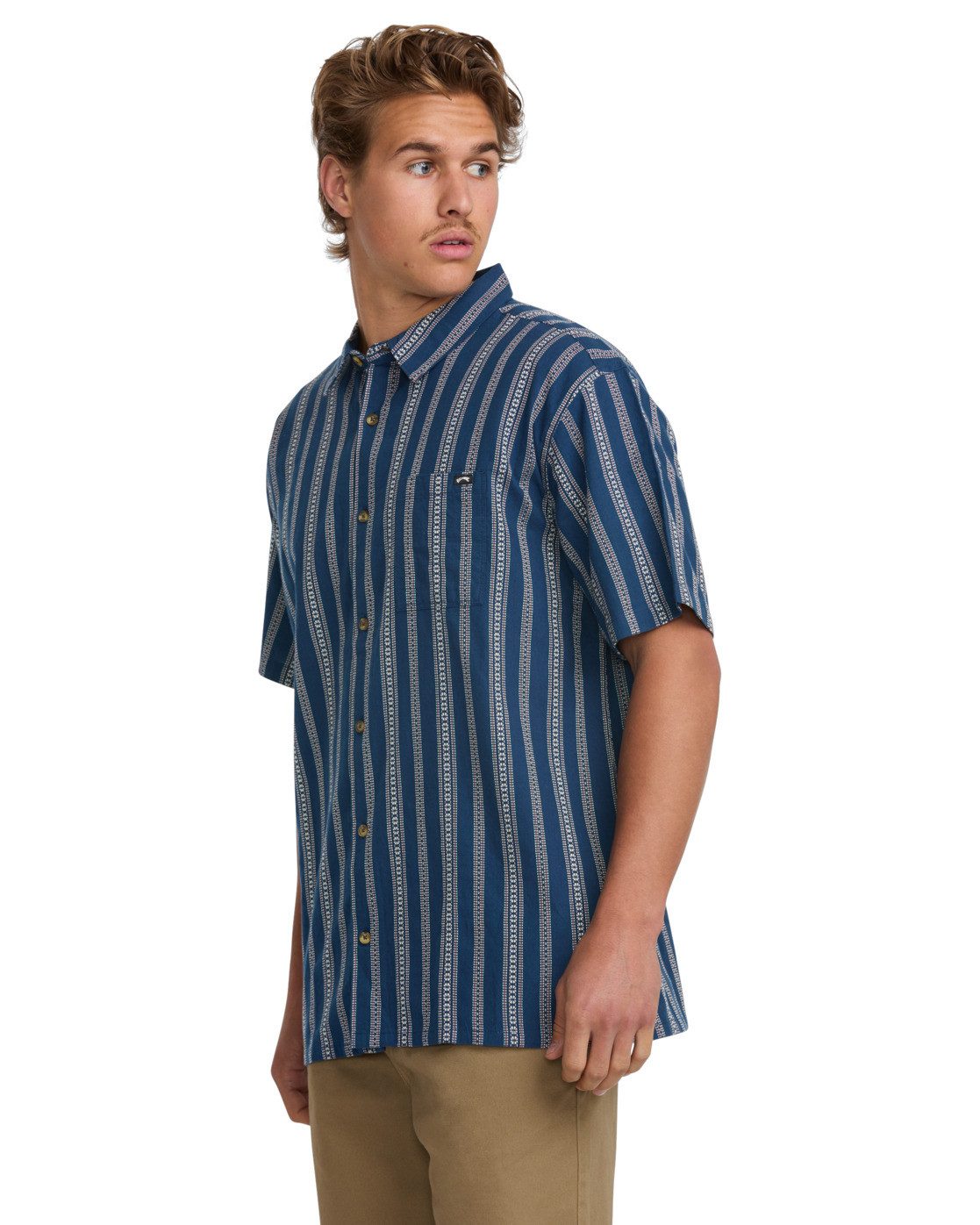 Billabong Overhemd met korte mouwen Sundays Jacquard