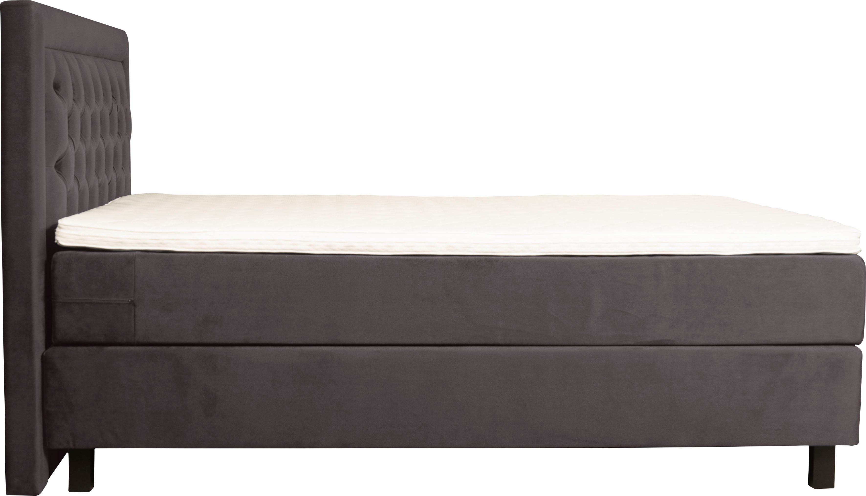 Leonique Boxspring JEANNE incl. topmatras met pocketveringsmatras